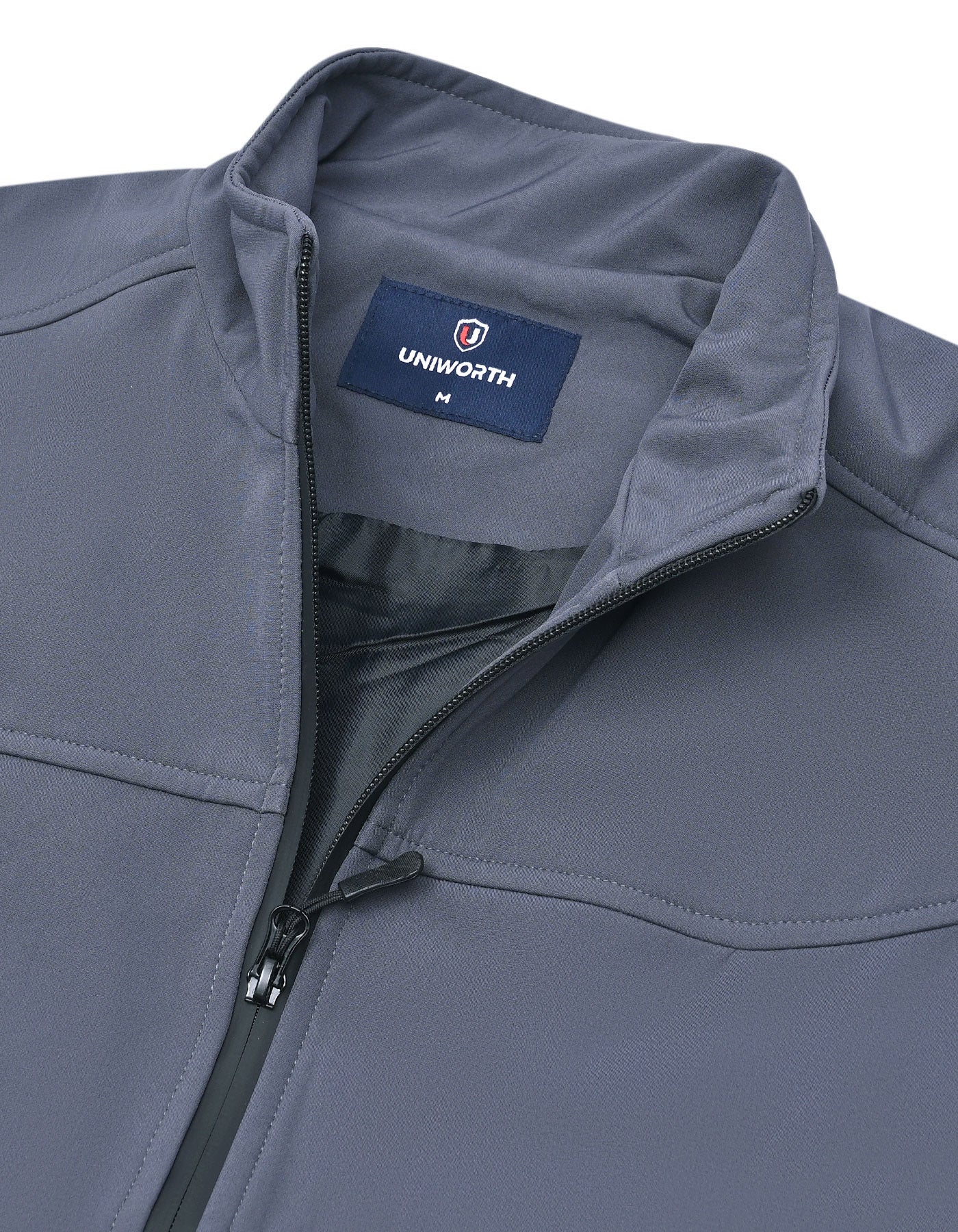 Grey Plain Gilet Jacket - Image 3