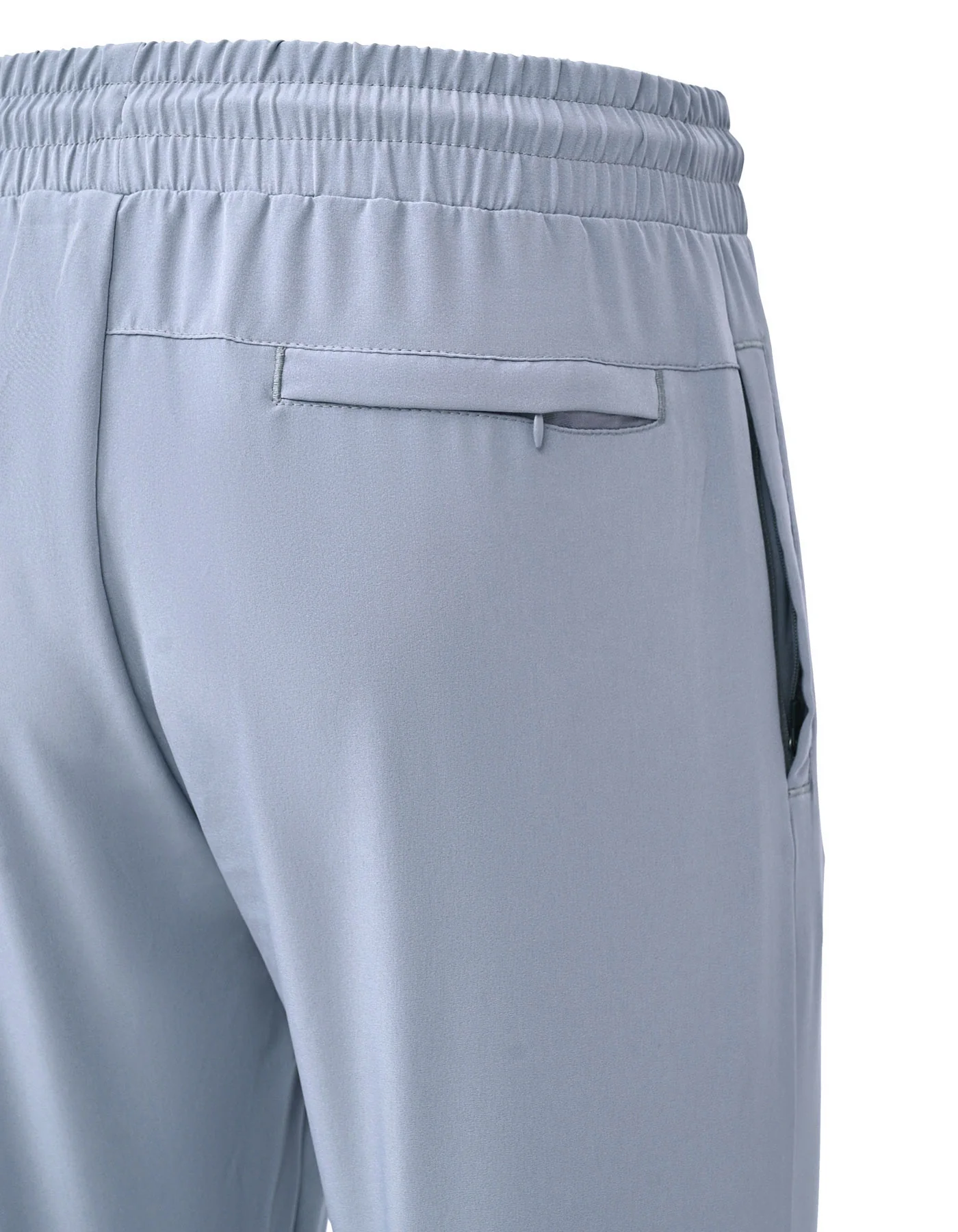Grey Plain Gym Trouser - Image 3