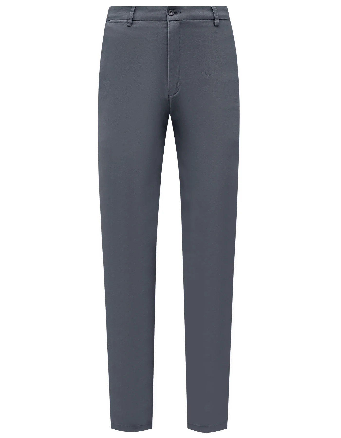 Grey Plain Smart Fit Cotton Trouser