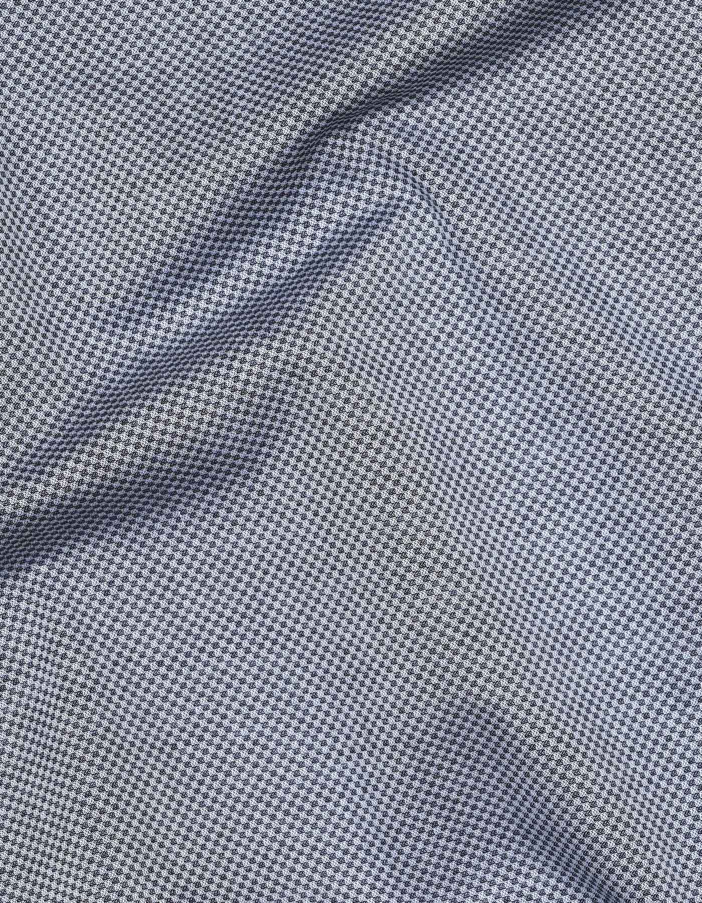Grey Self Classic Fit Shirt - Image 4