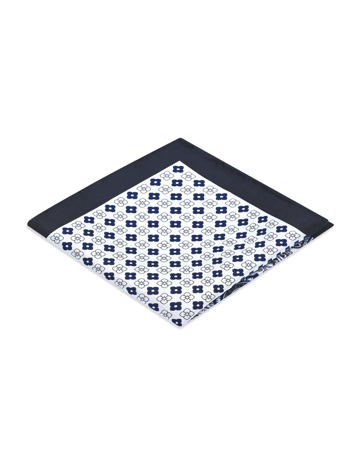 Grey Texture Pocket Square - Image 2