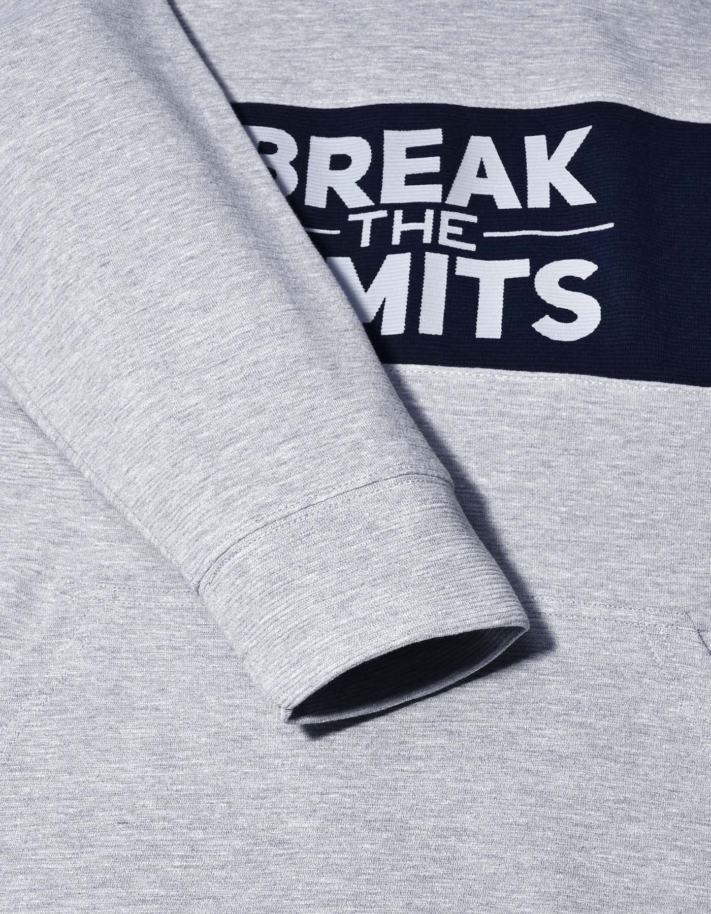 Heather Grey Performance Pullover Hoodie - Image 3
