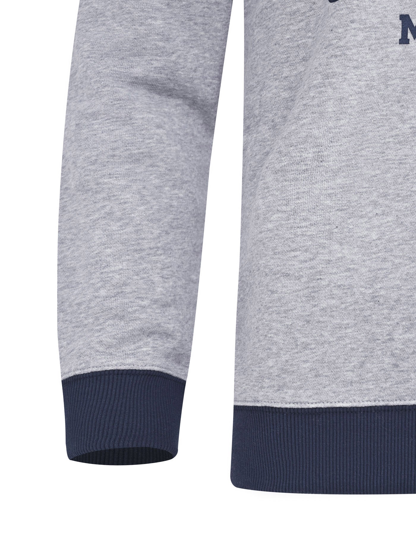 Heather Grey Printed Sweatshirt - Image 5