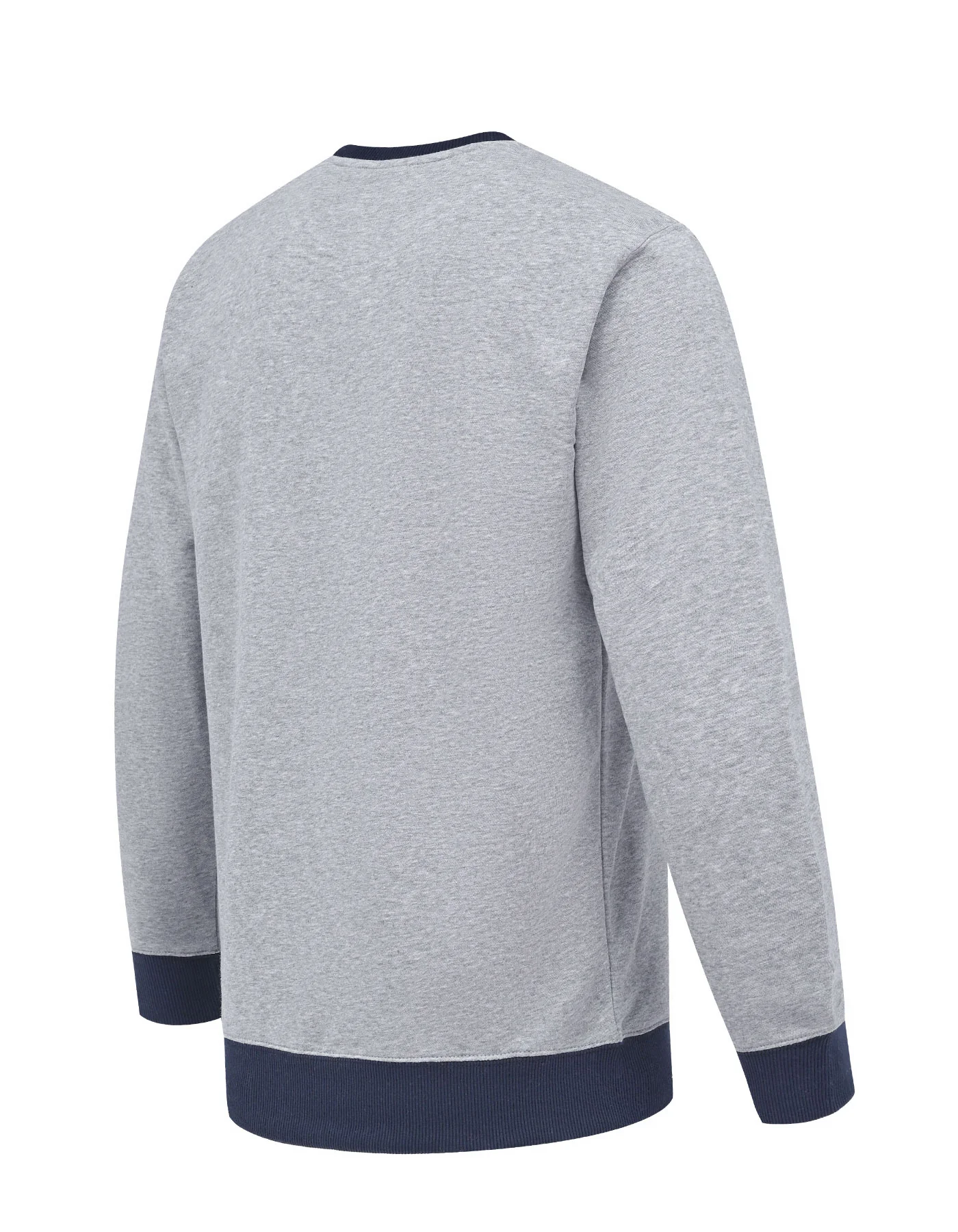 Heather Grey Printed Sweatshirt - Image 6