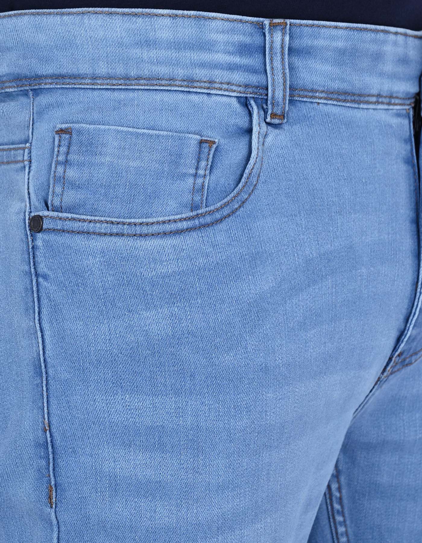Ice Blue Smart Fit Denim - Image 3
