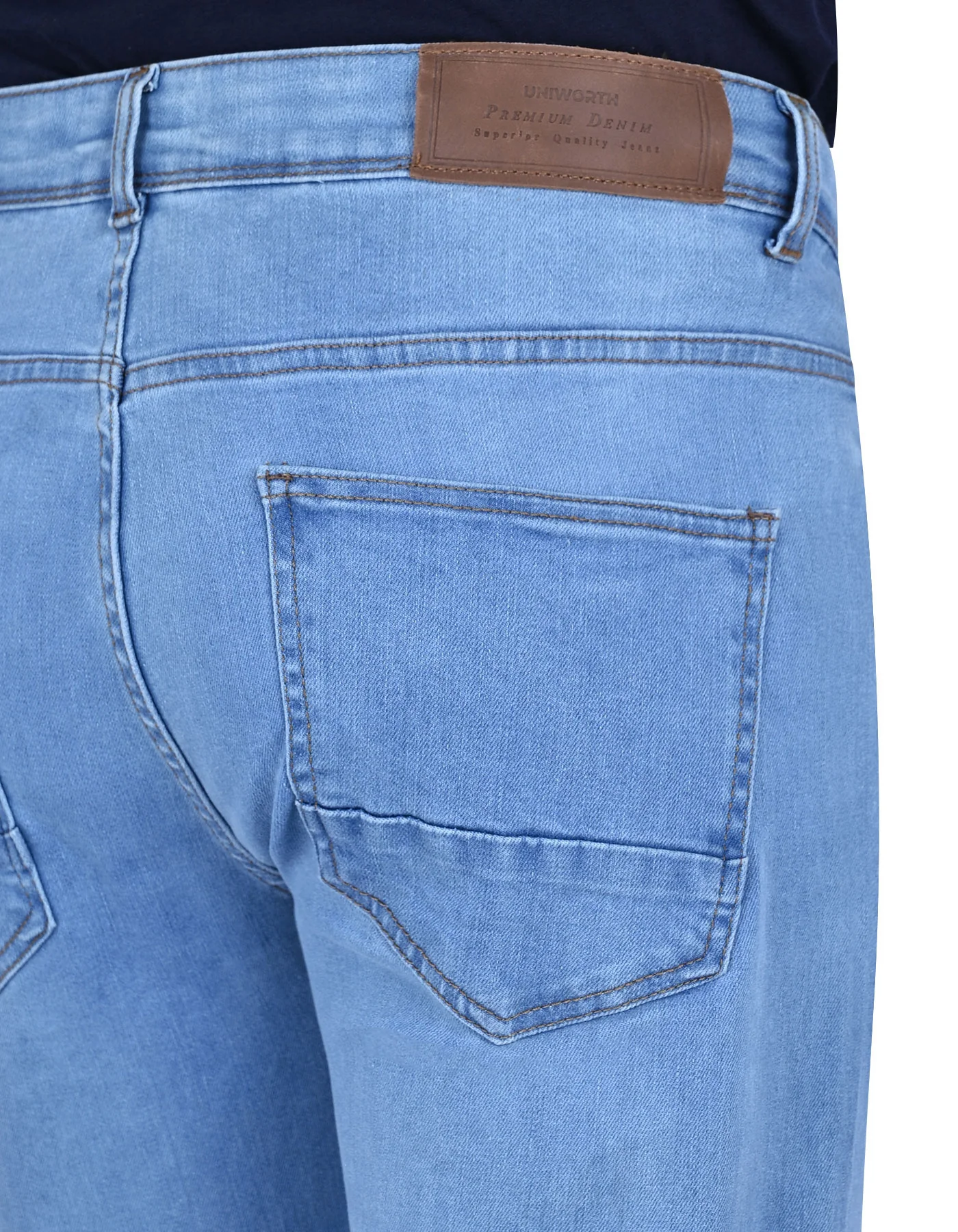 Ice Blue Smart Fit Denim - Image 4