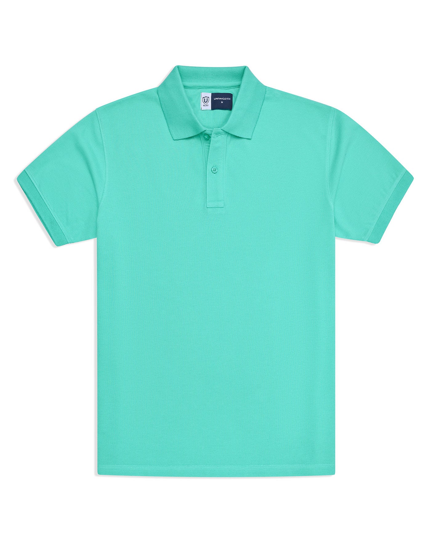 Jelly Mint Plain Pique Polo Shirt