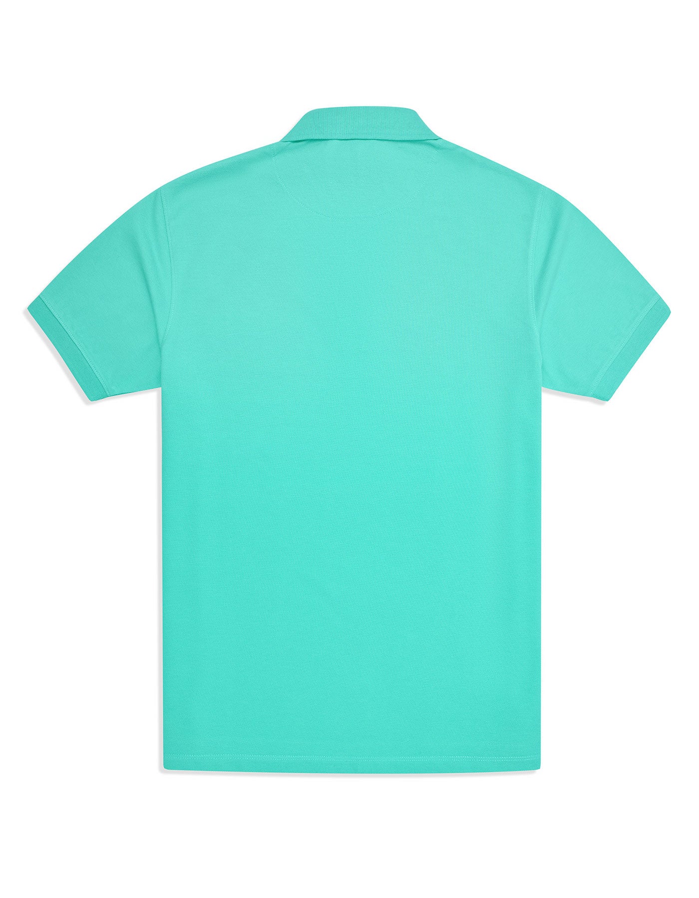 Jelly Mint Plain Pique Polo Shirt - Image 4