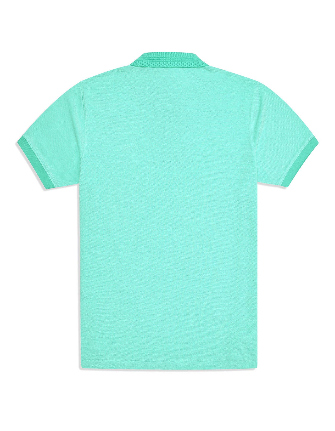 Jelly Mint Plain Pique Polo Shirt - Image 5