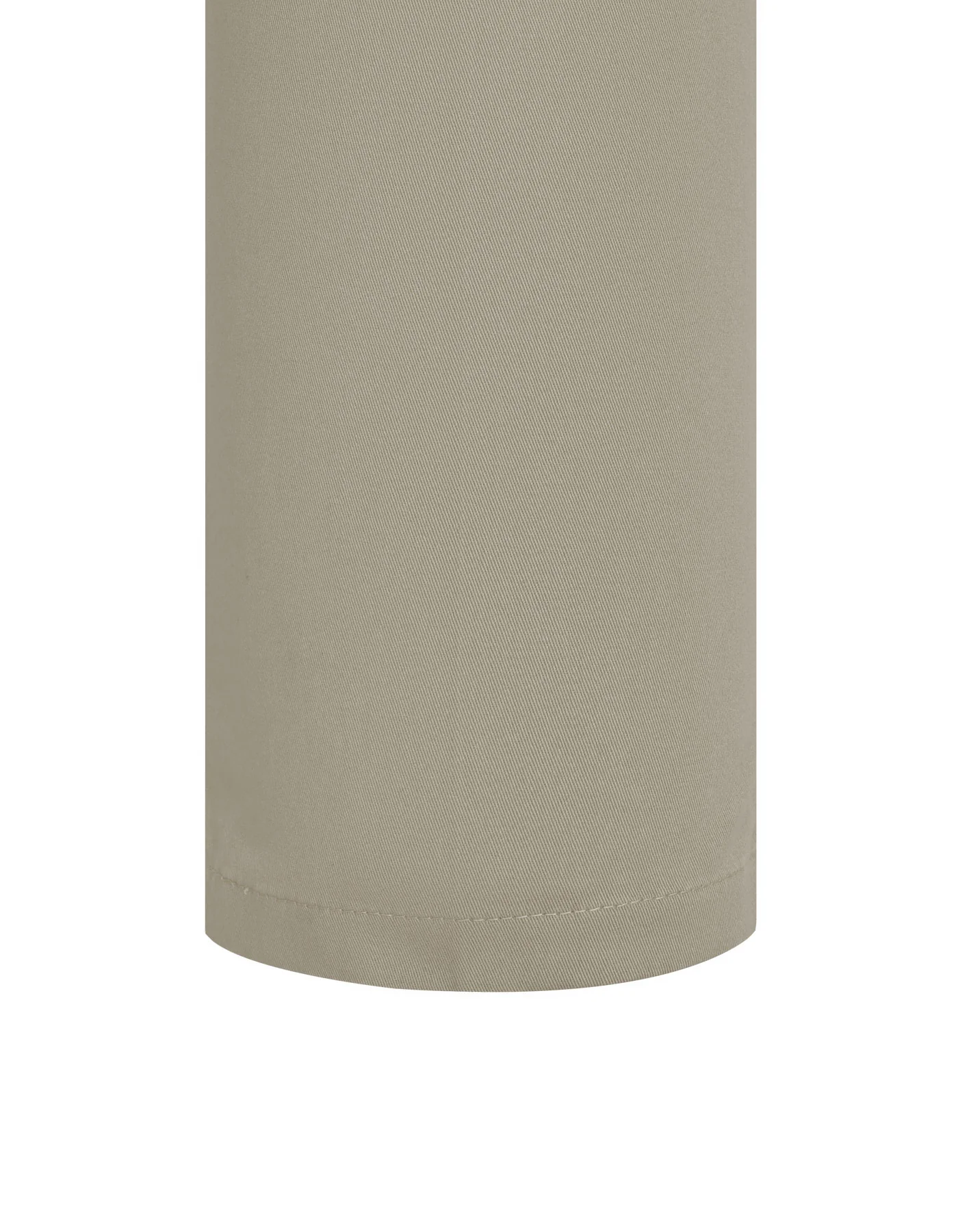 Khaki Plain Classic Fit Cotton Trouser - Image 4