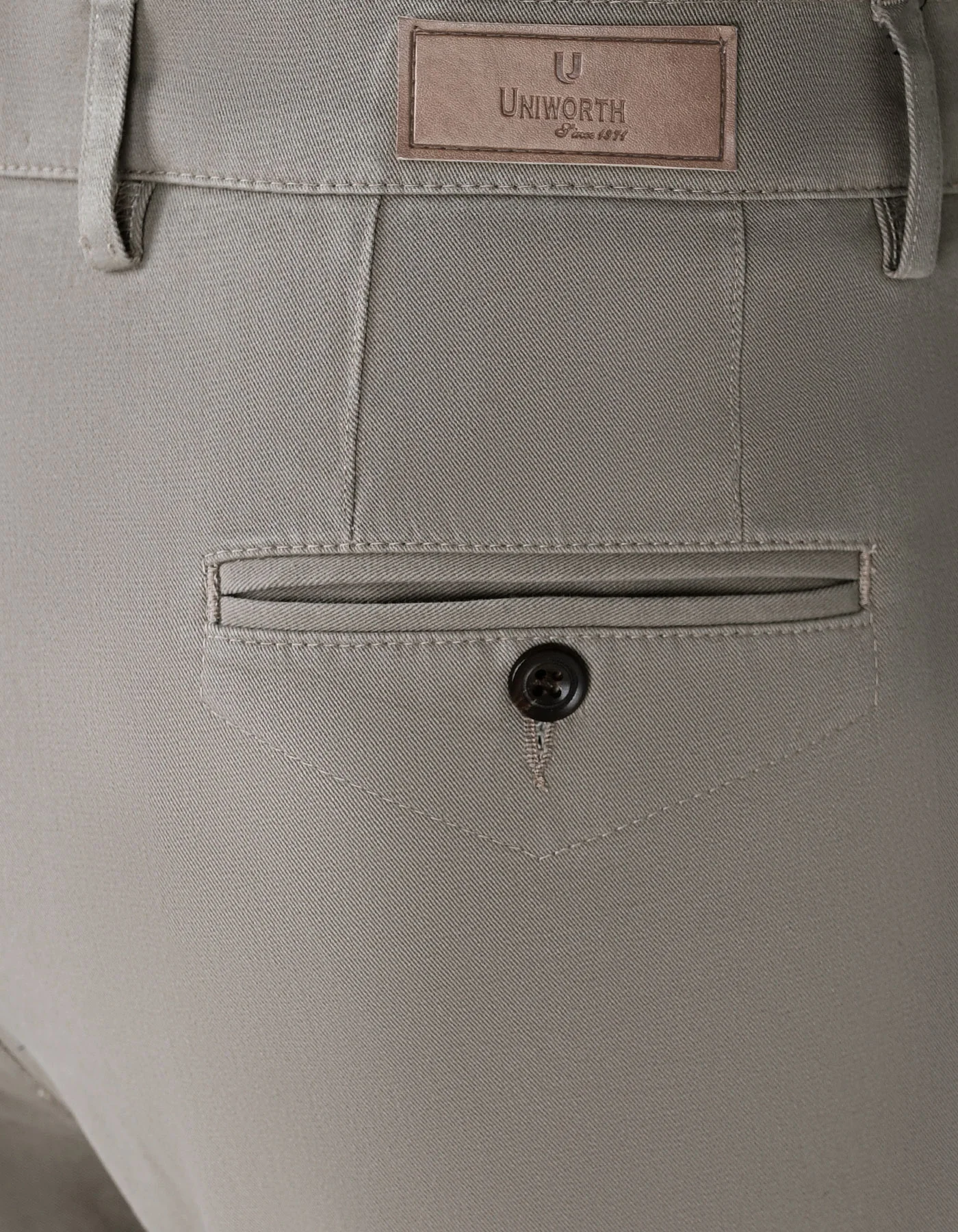 Khaki Smart Fit Chino - Image 4