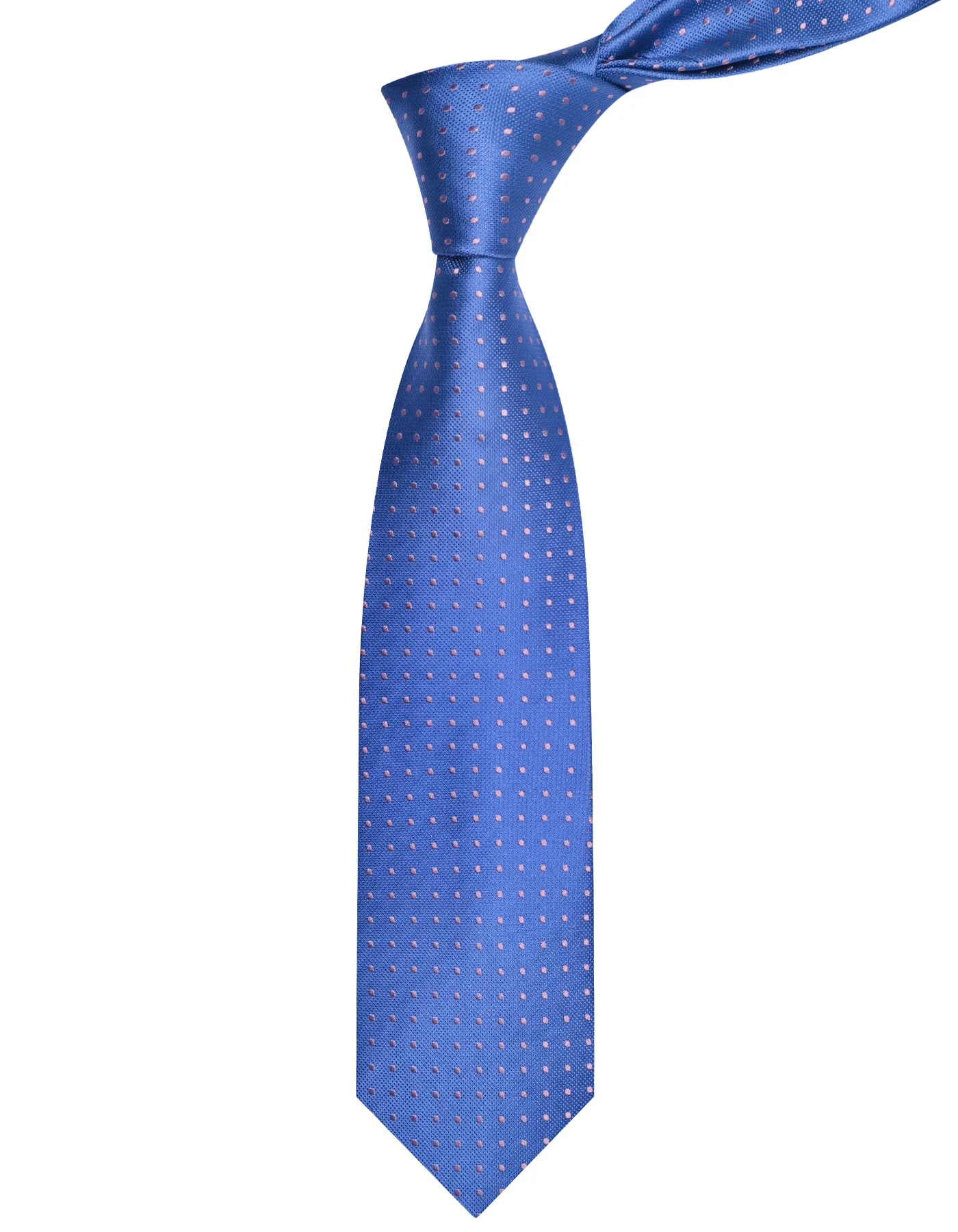 L Blue Dotted Tie - Image 2