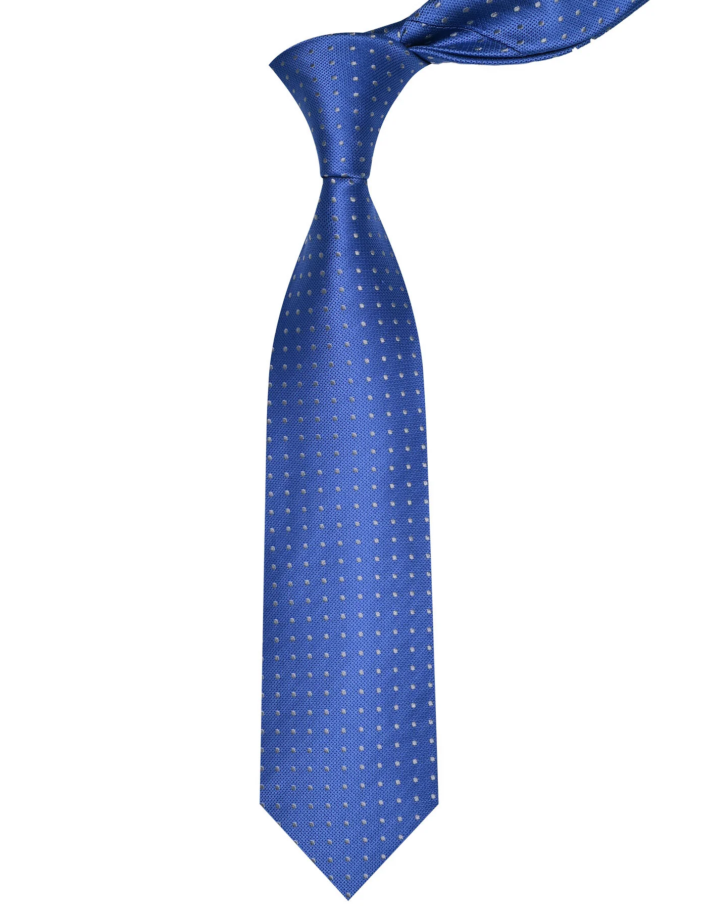 L Blue Dotted Tie - Image 2
