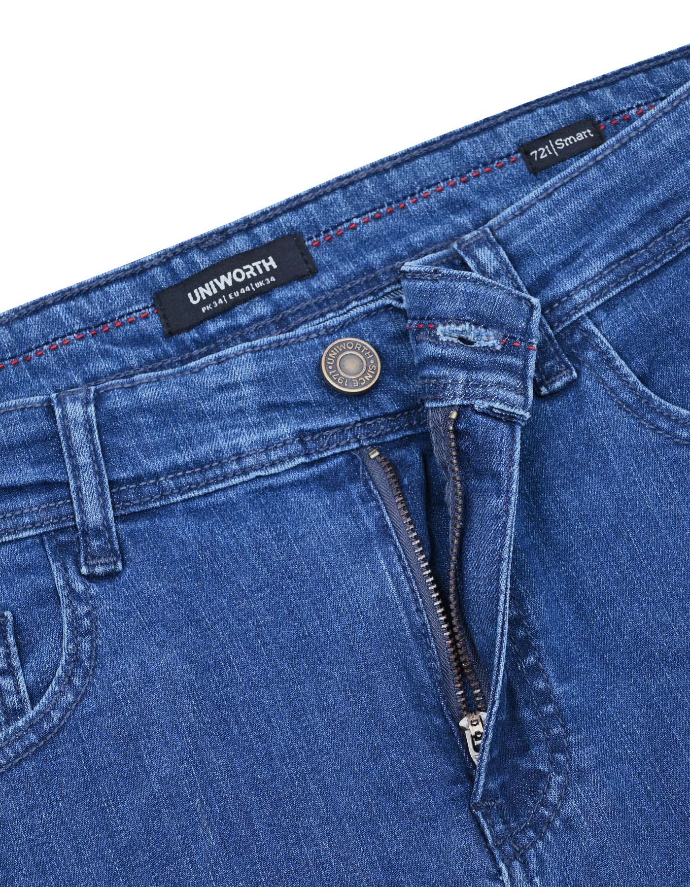L Blue Smart Fit Denim - Image 3