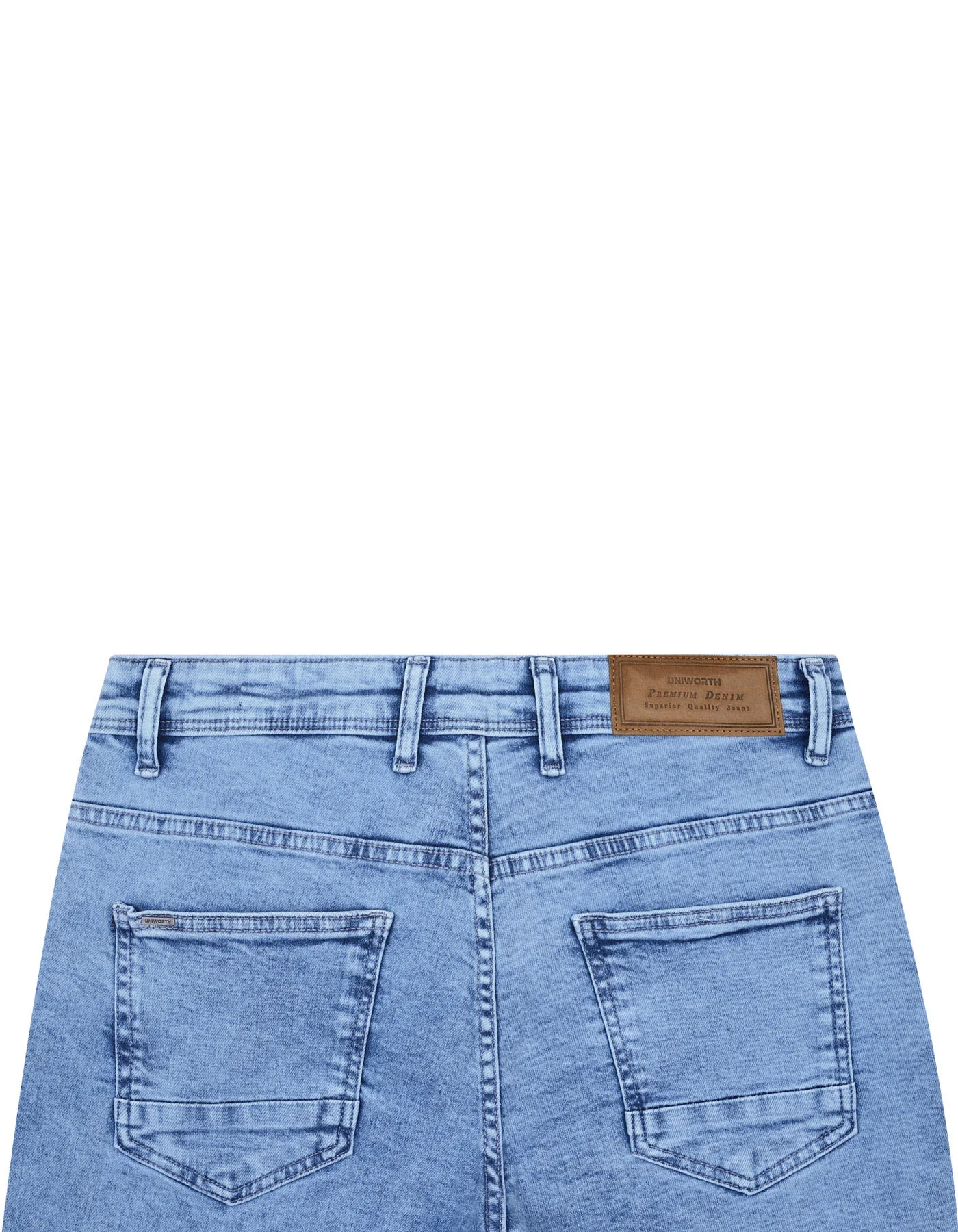 L Blue Smart Fit Denim - Image 4