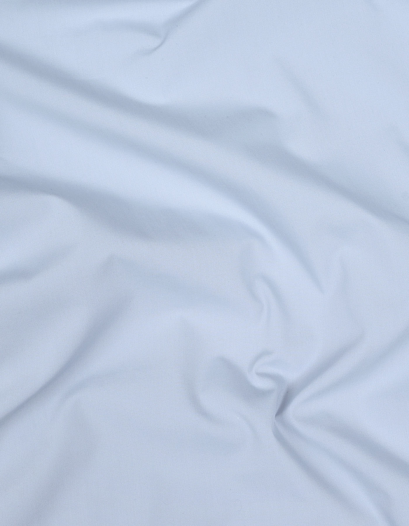 L Grey Plain Classic Fit Shirt - Image 4
