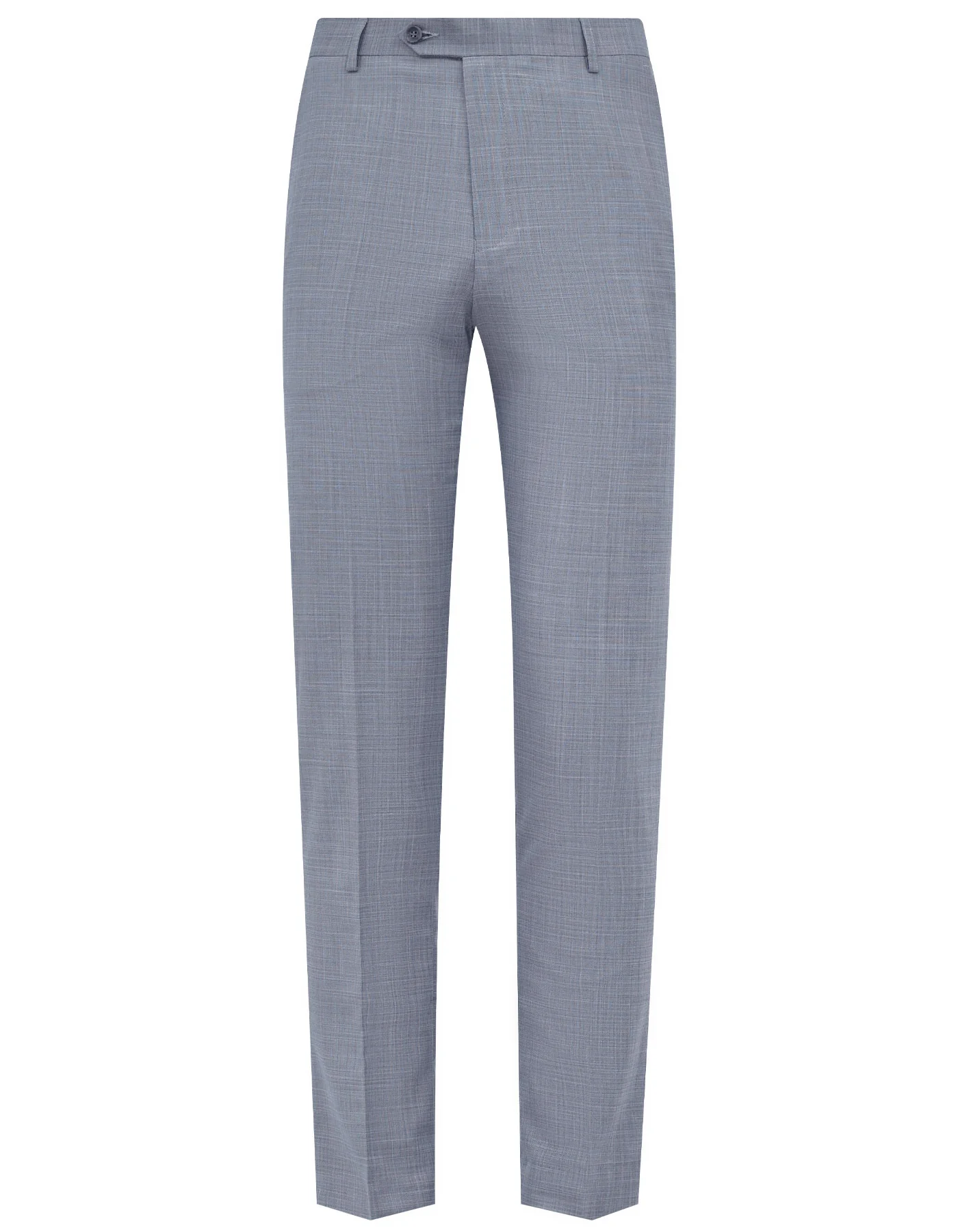 L Grey Texture Classic Fit Formal Trouser