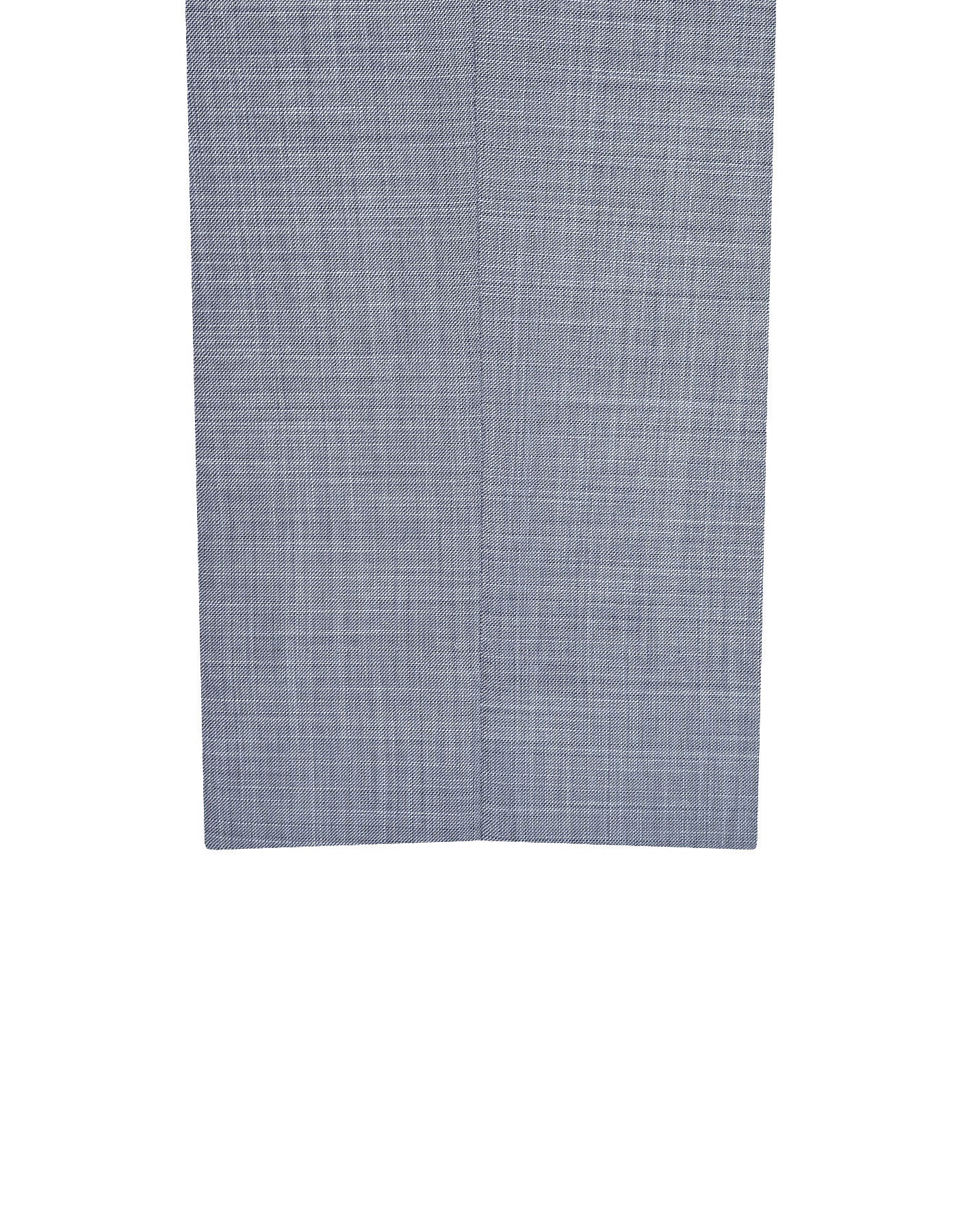L Grey Texture Classic Fit Formal Trouser - Image 3