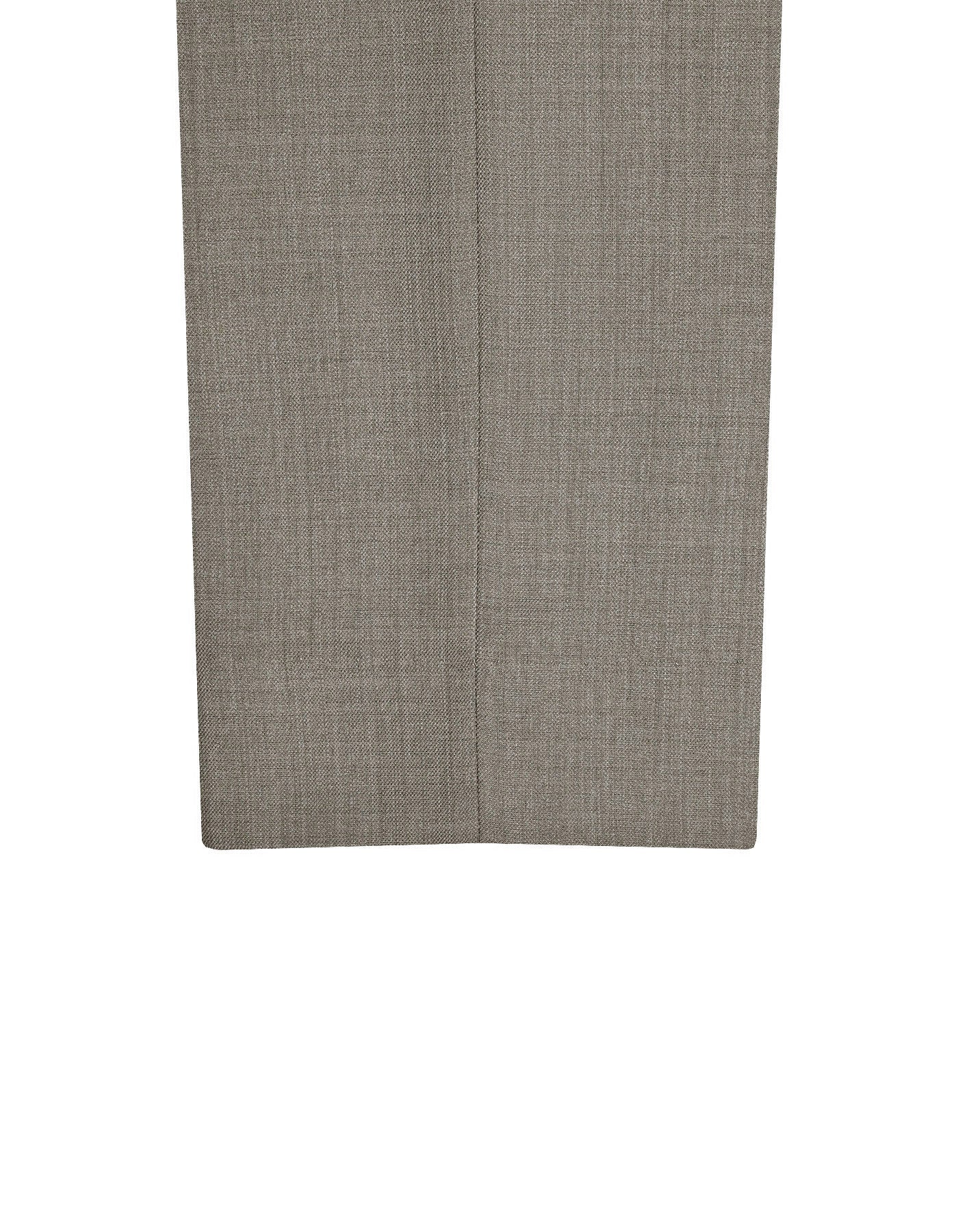 L Khaki Texture Tailored Smart Fit Formal Trouser - Image 3