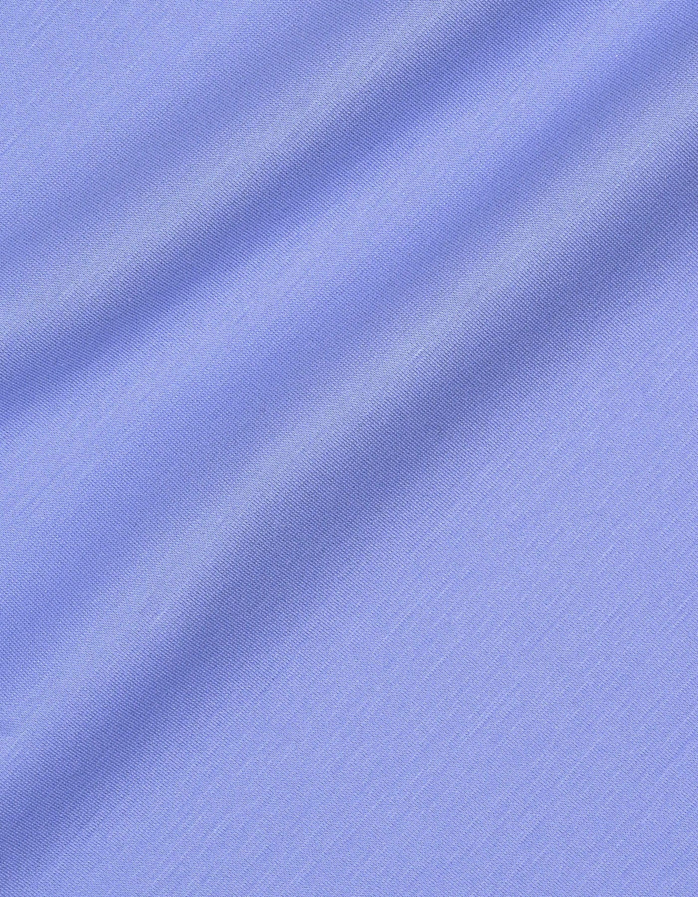 L Purple Plain Tailored Smart Fit Shirt - Image 5