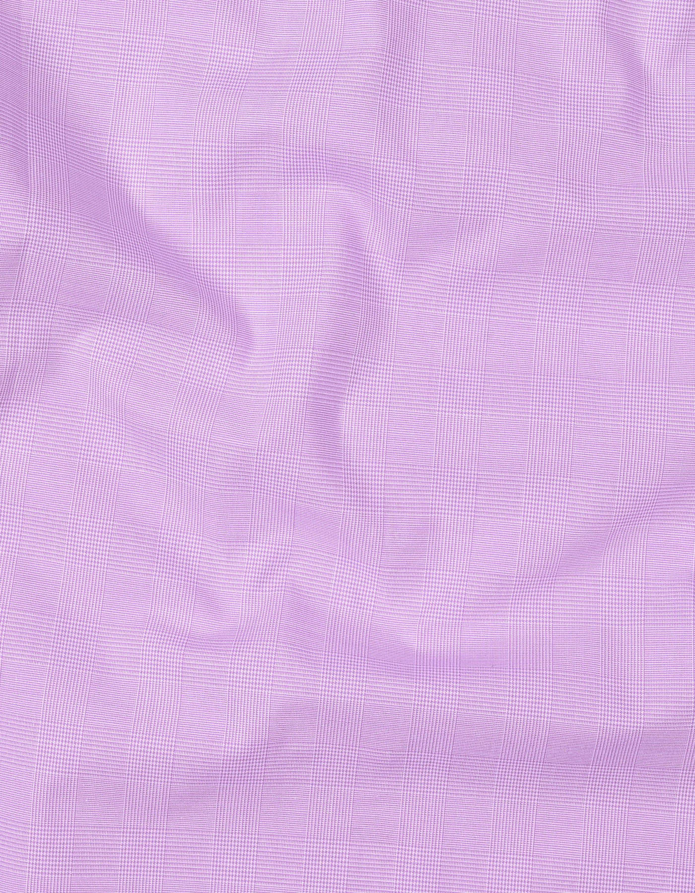 L Purple Self Classic Fit Shirt - Image 4
