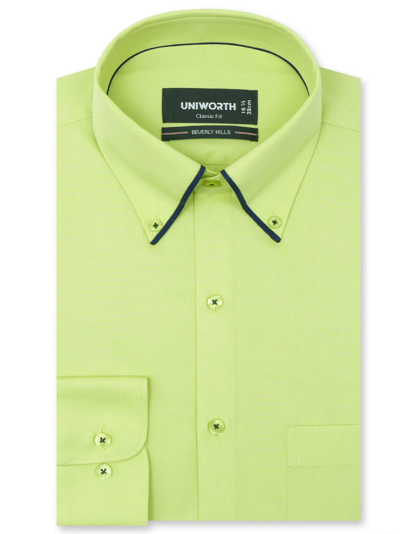 Lemon Plain Classic Fit Shirt