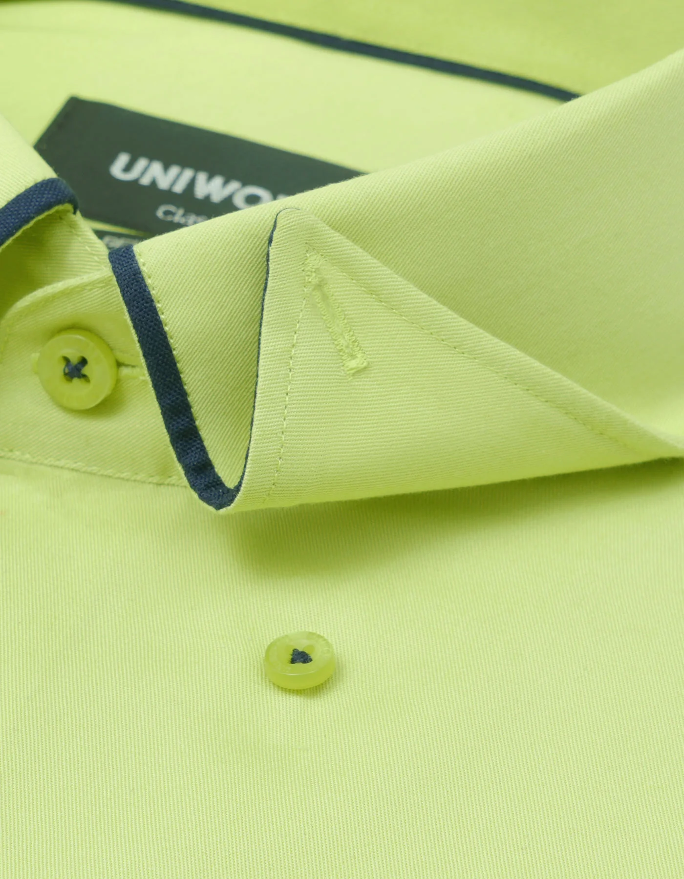Lemon Plain Classic Fit Shirt - Image 3