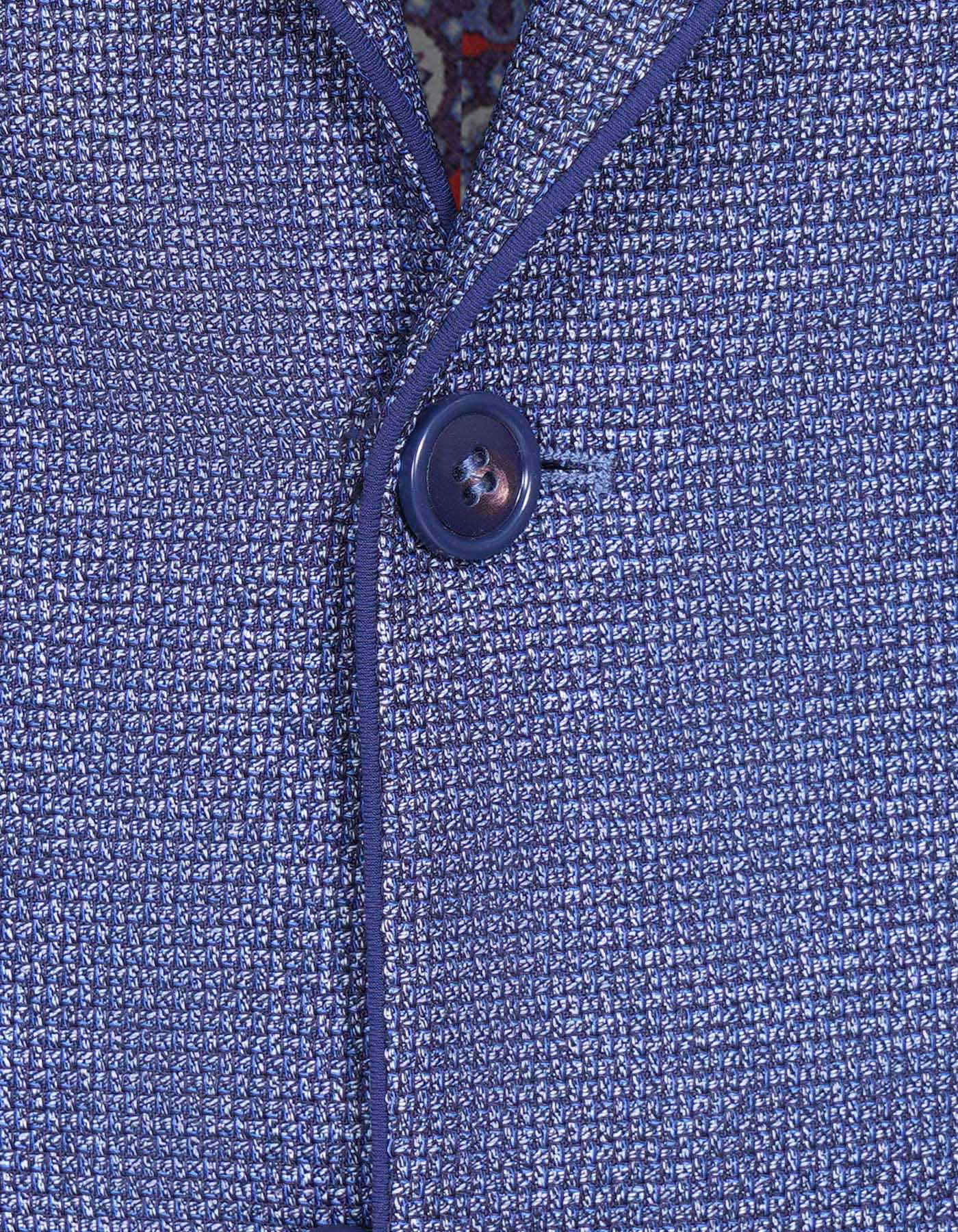 M Blue Tailored Smart Fit Coat - Image 3