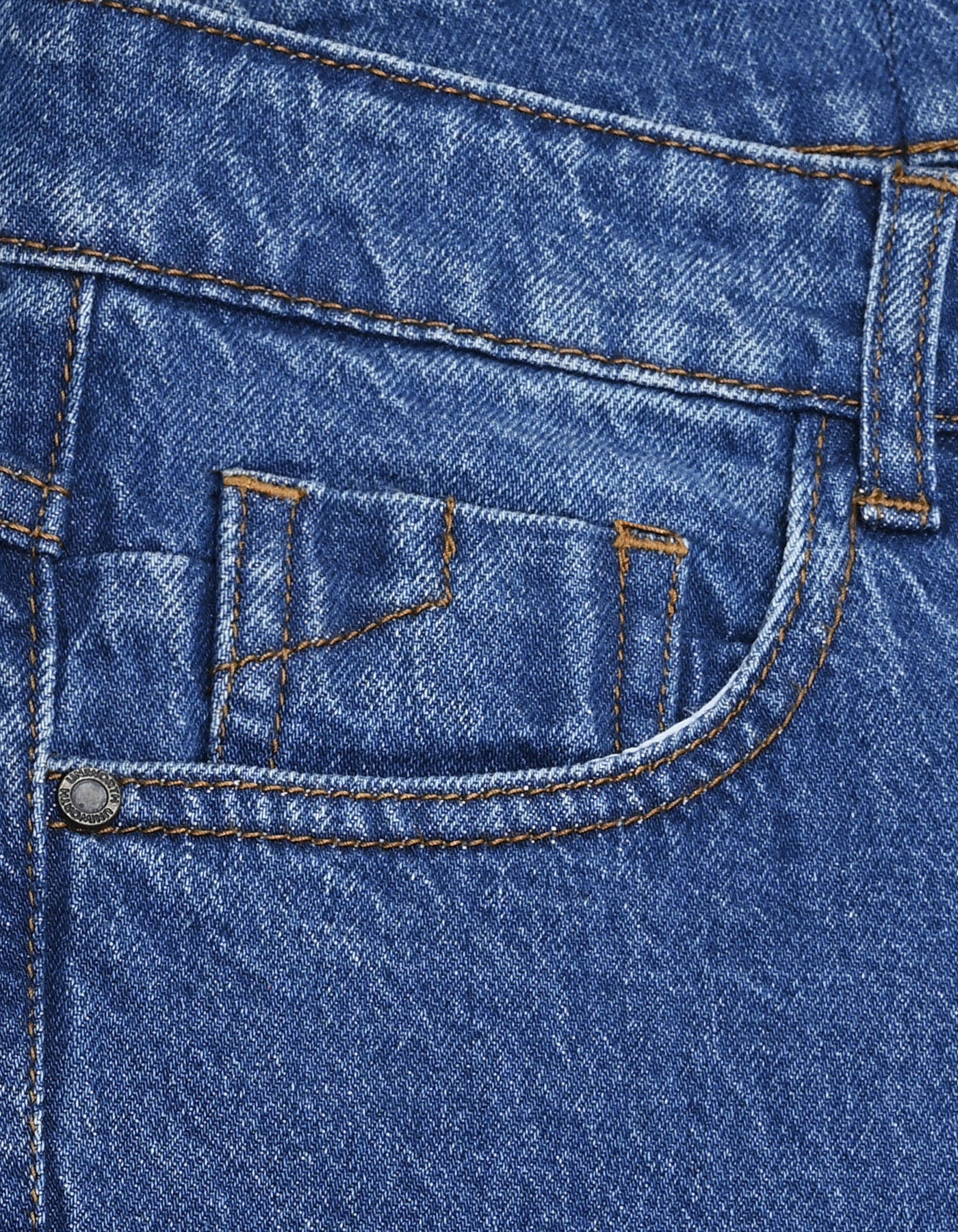 M Blue Tapered Fit Denim - Image 3