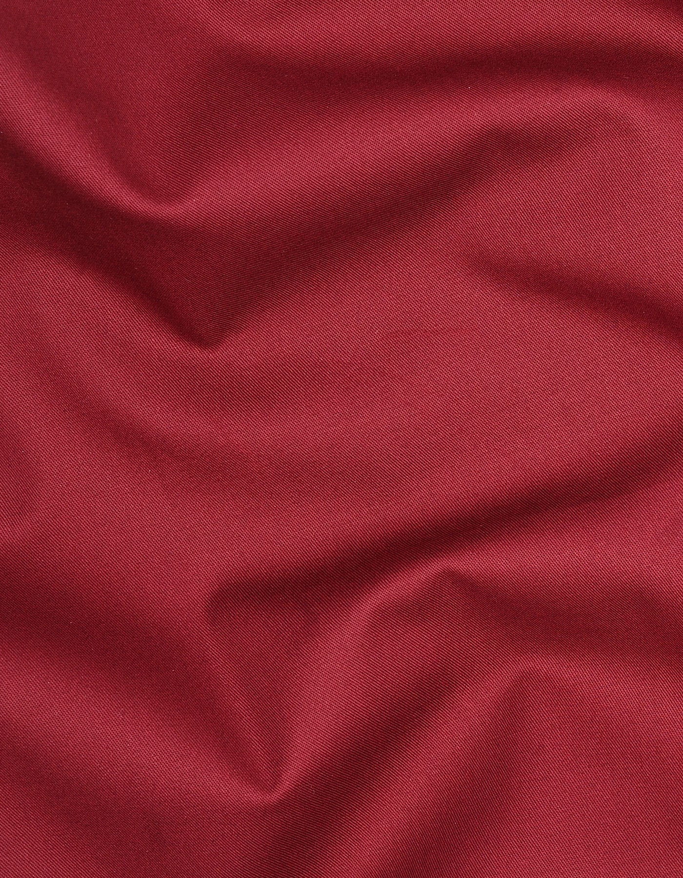 Maroon Plain Classic Fit Shirt - Image 4