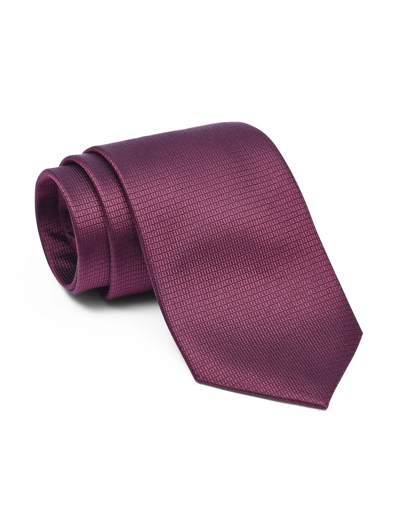 Maroon Texture Tie