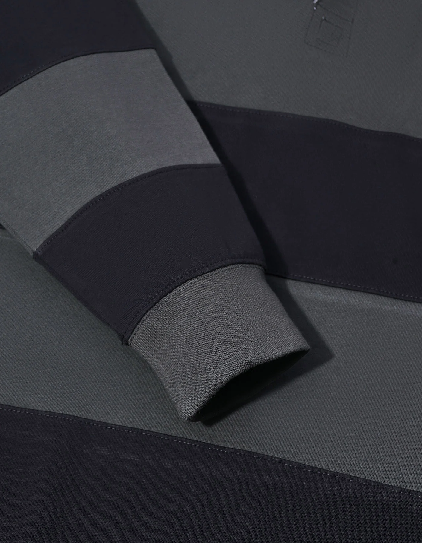 Moss Striped Relaxed Fit Rugby Polo - Image 4