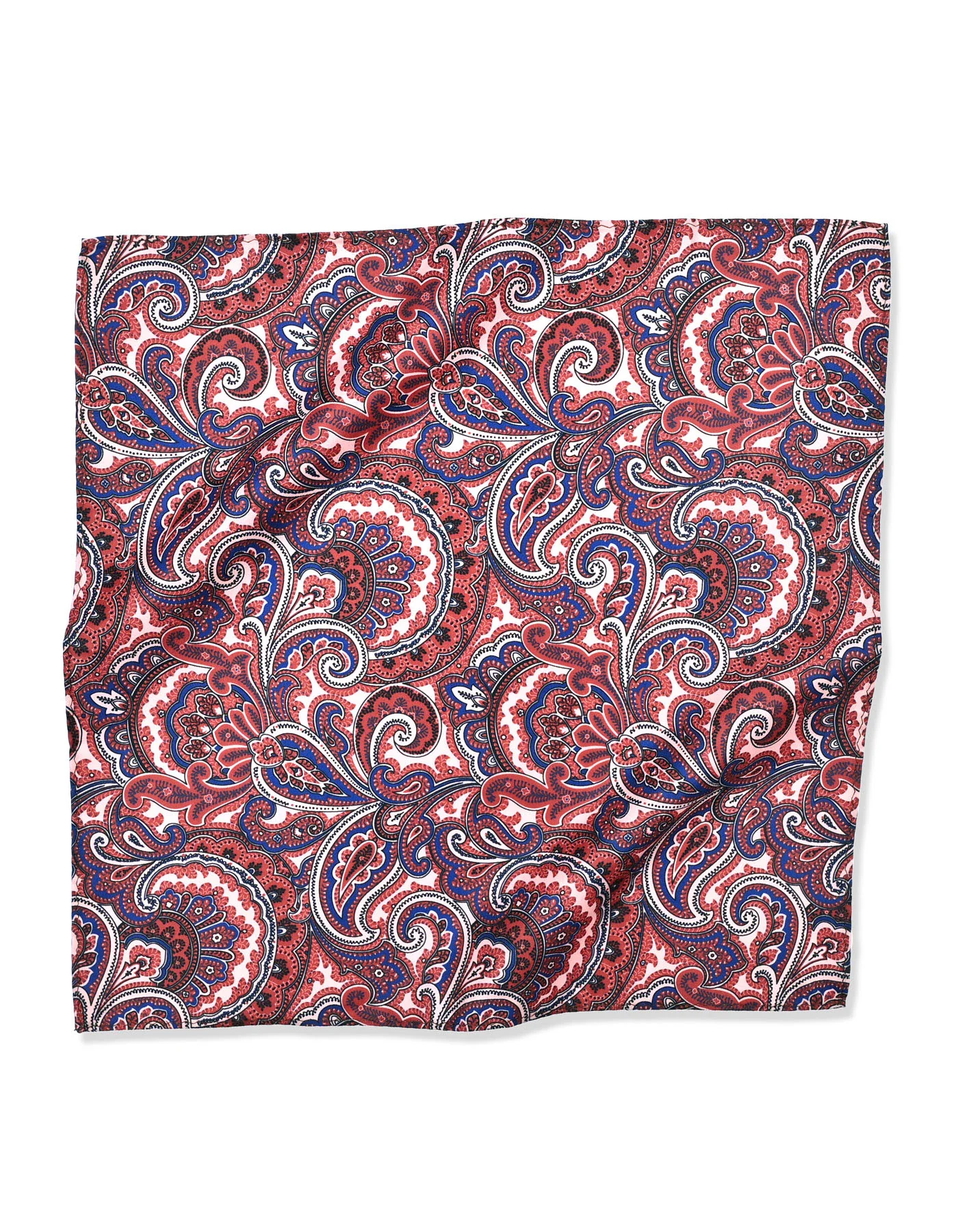 Multi Paisley Pocket Square - Image 4