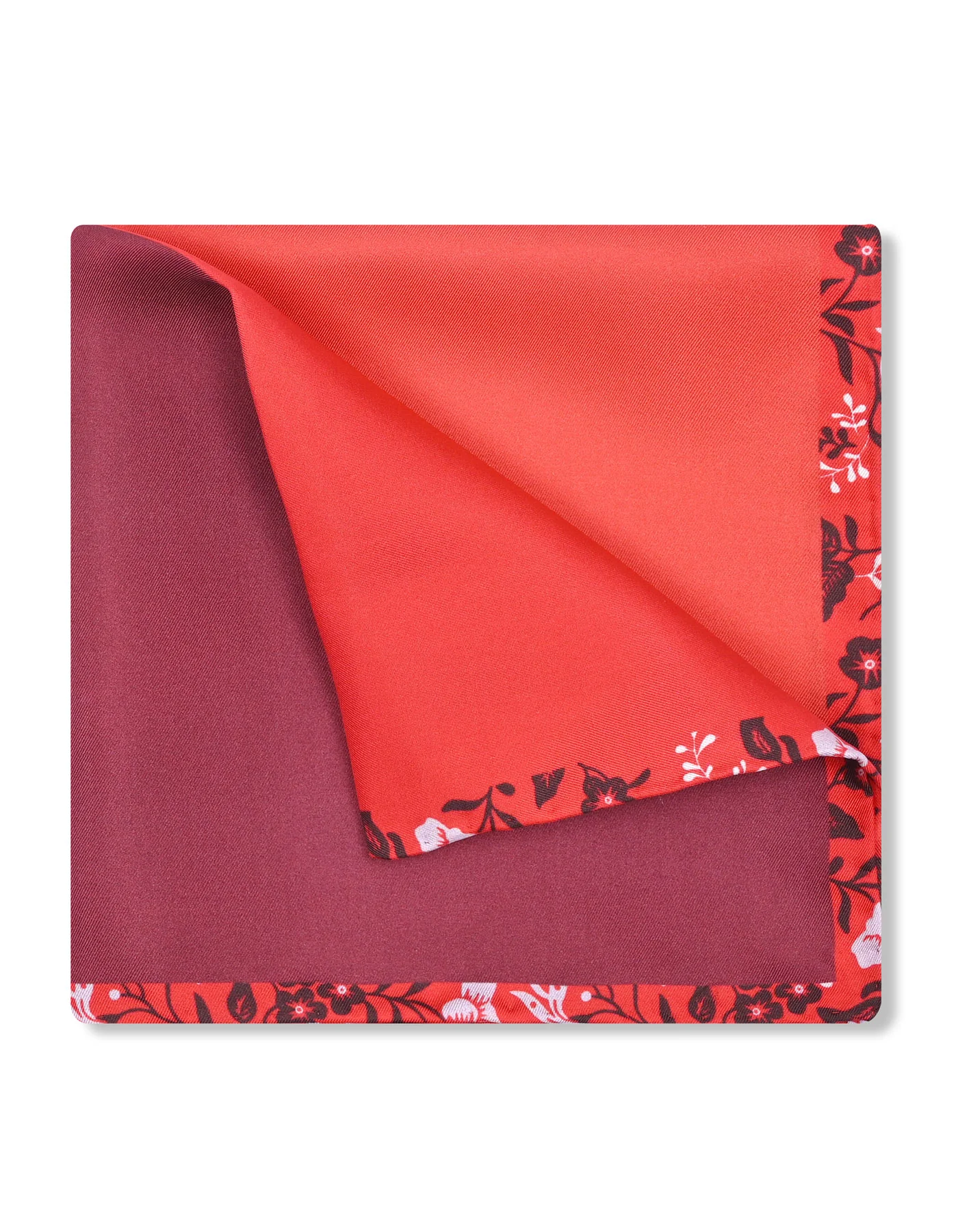 Multi Plain Pocket Square - Image 3