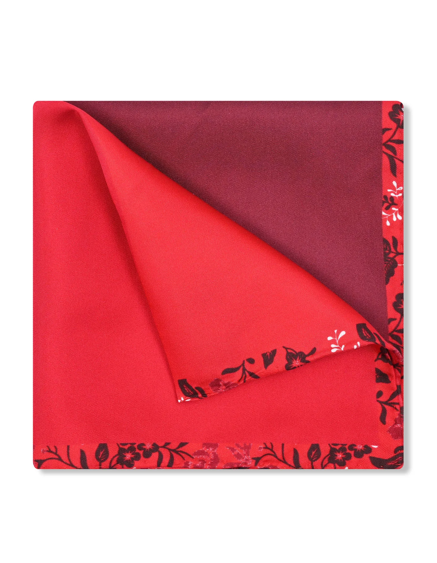 Multi Plain Pocket Square - Image 3