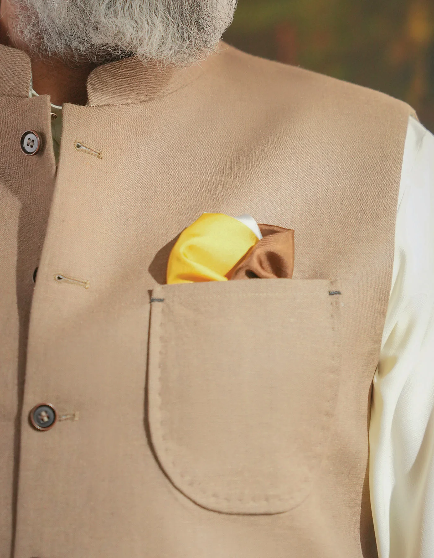 Multi Plain Pocket Square