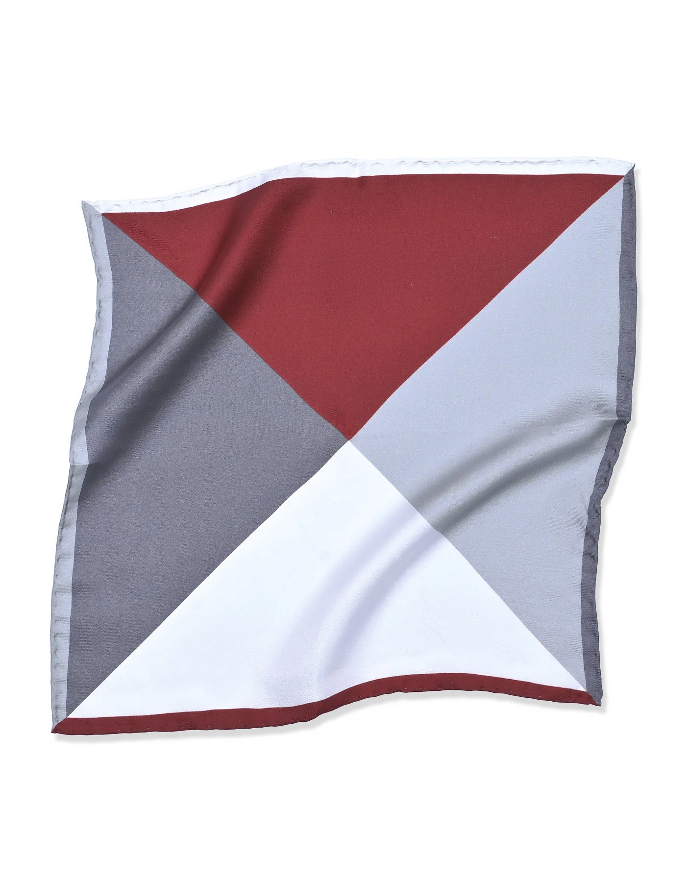 Multi Plain Pocket Square - Image 4