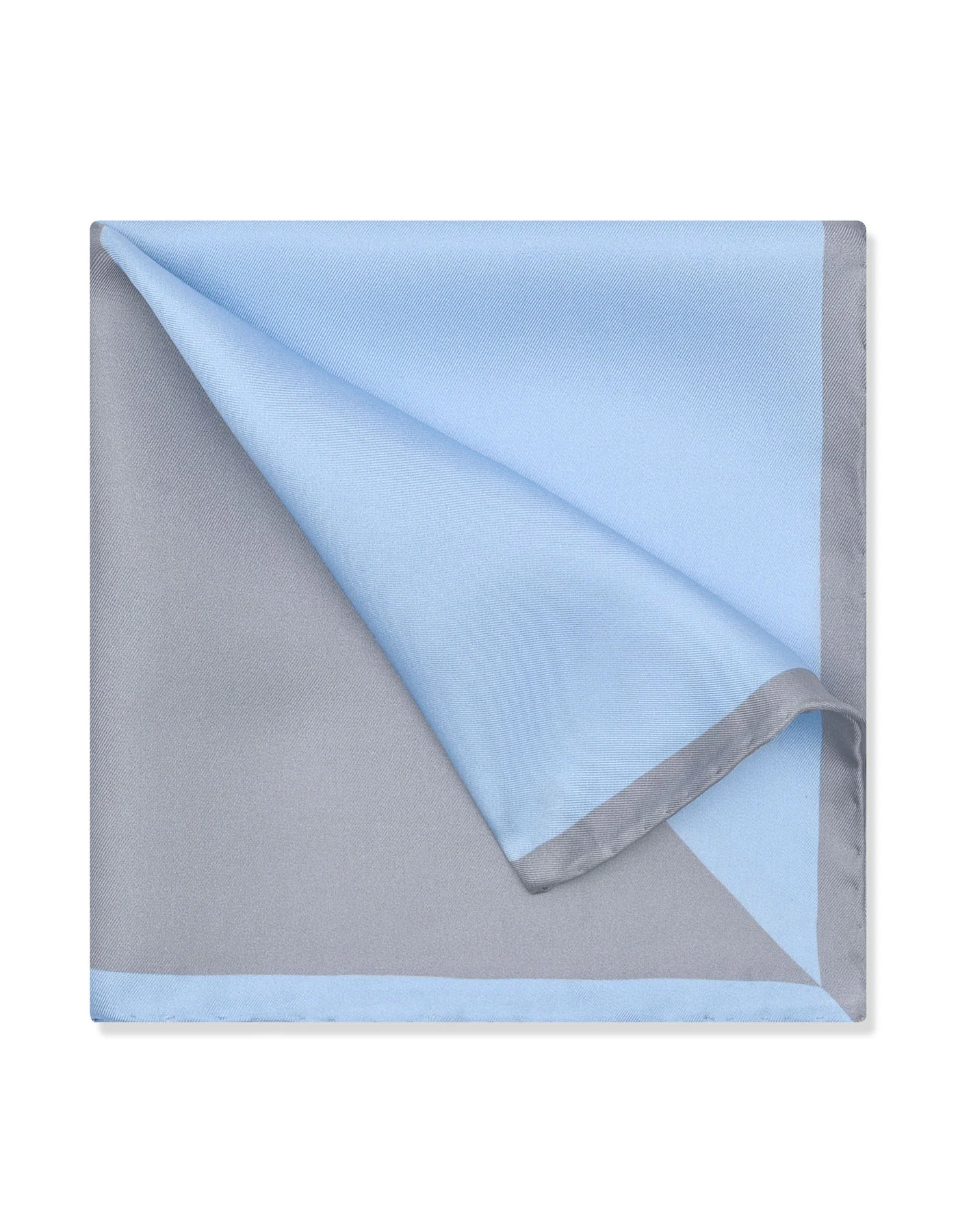 Multi Plain Pocket Square - Image 3