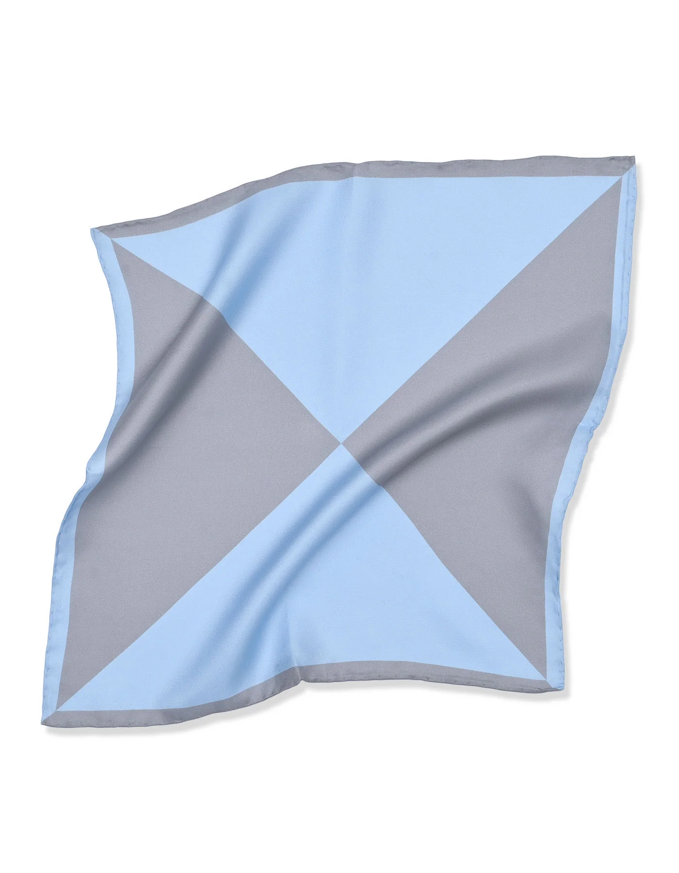 Multi Plain Pocket Square - Image 4