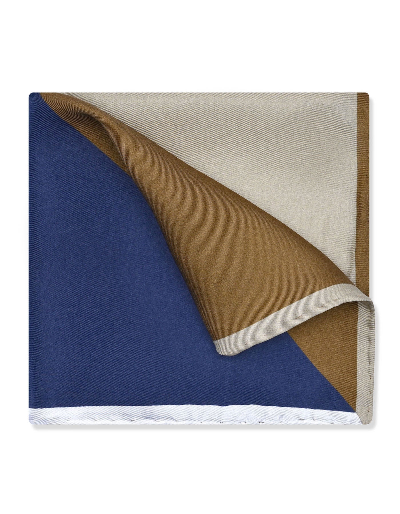 Multi Plain Pocket Square - Image 3