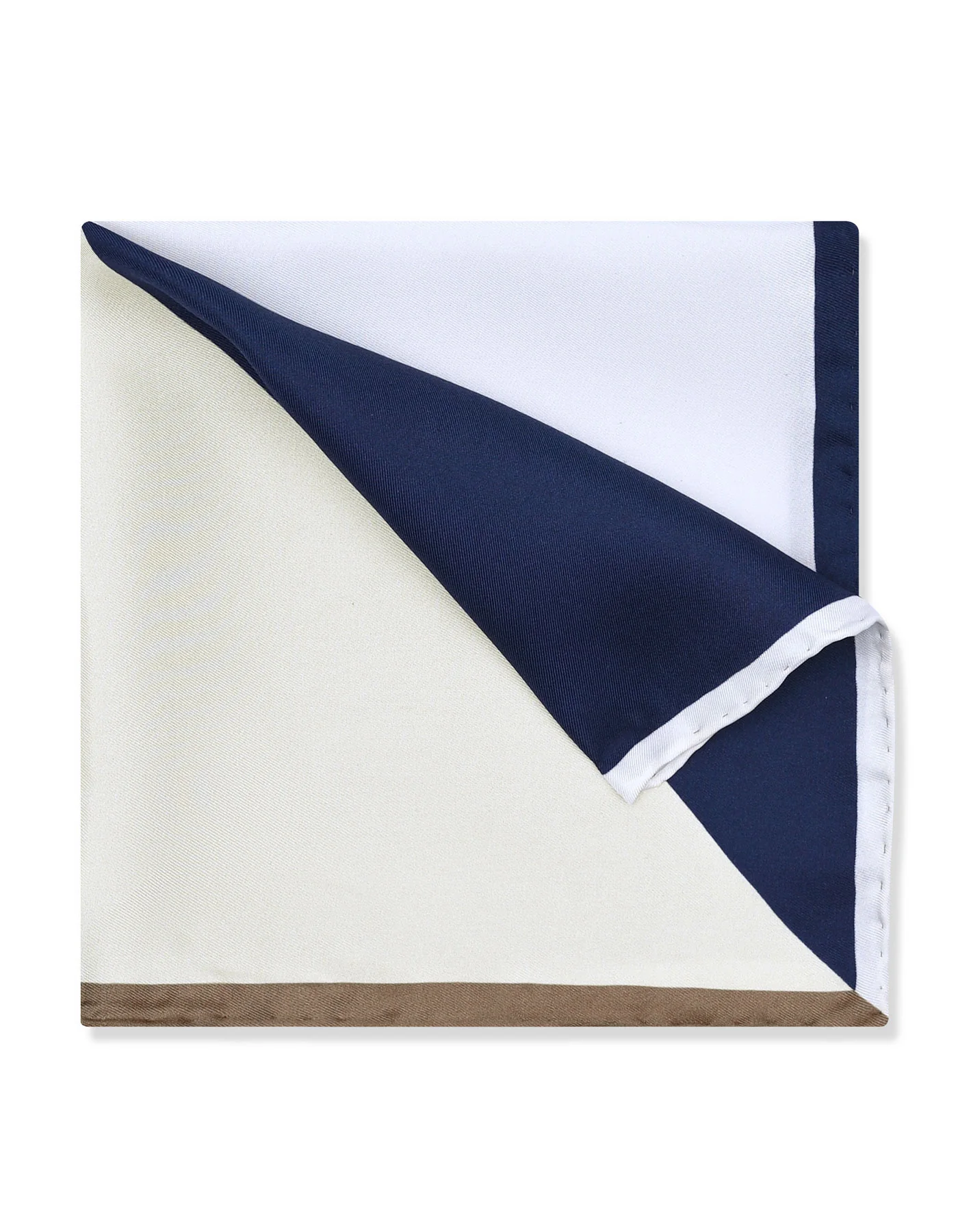 Multi Plain Pocket Square - Image 3