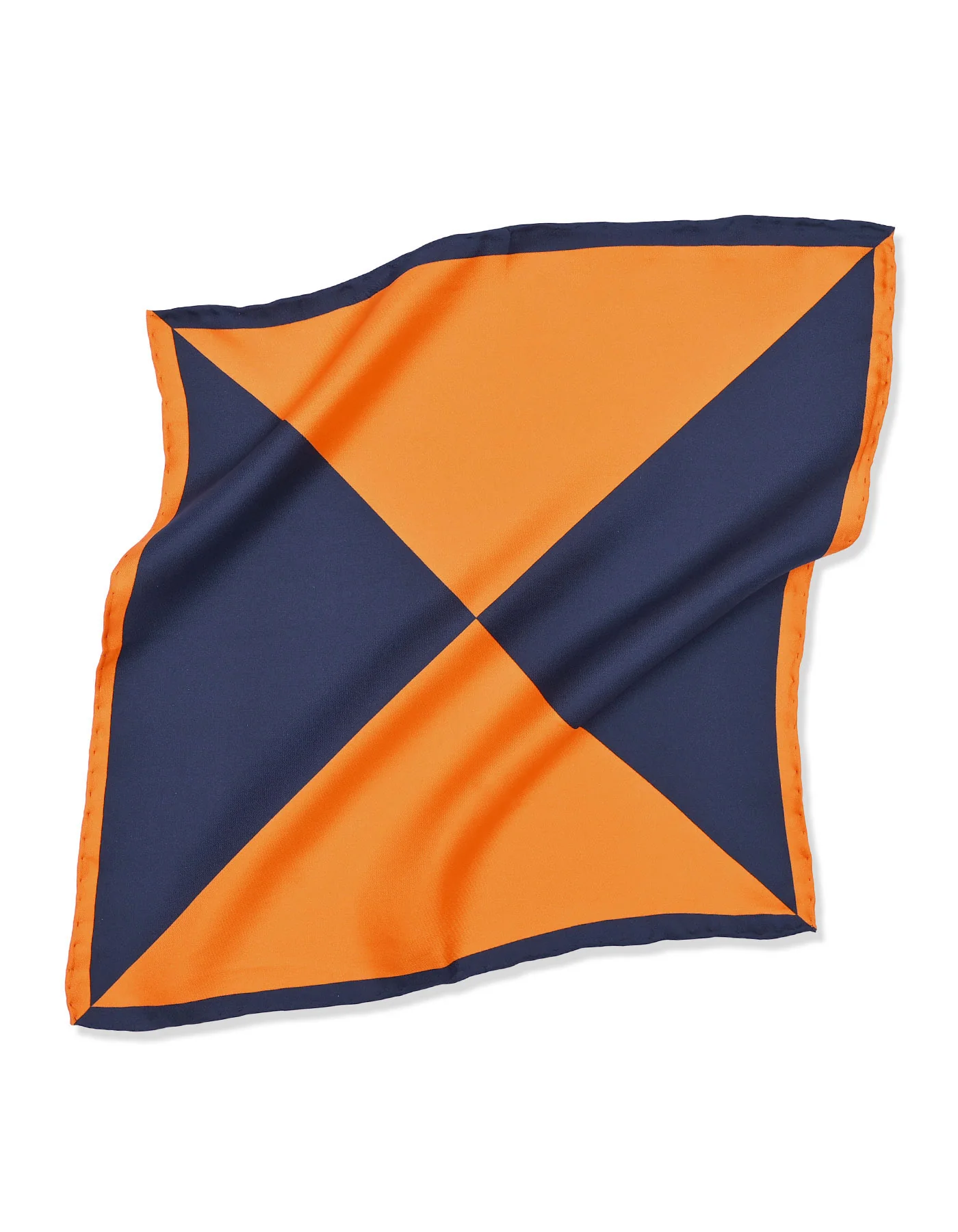 Multi Plain Pocket Square - Image 4