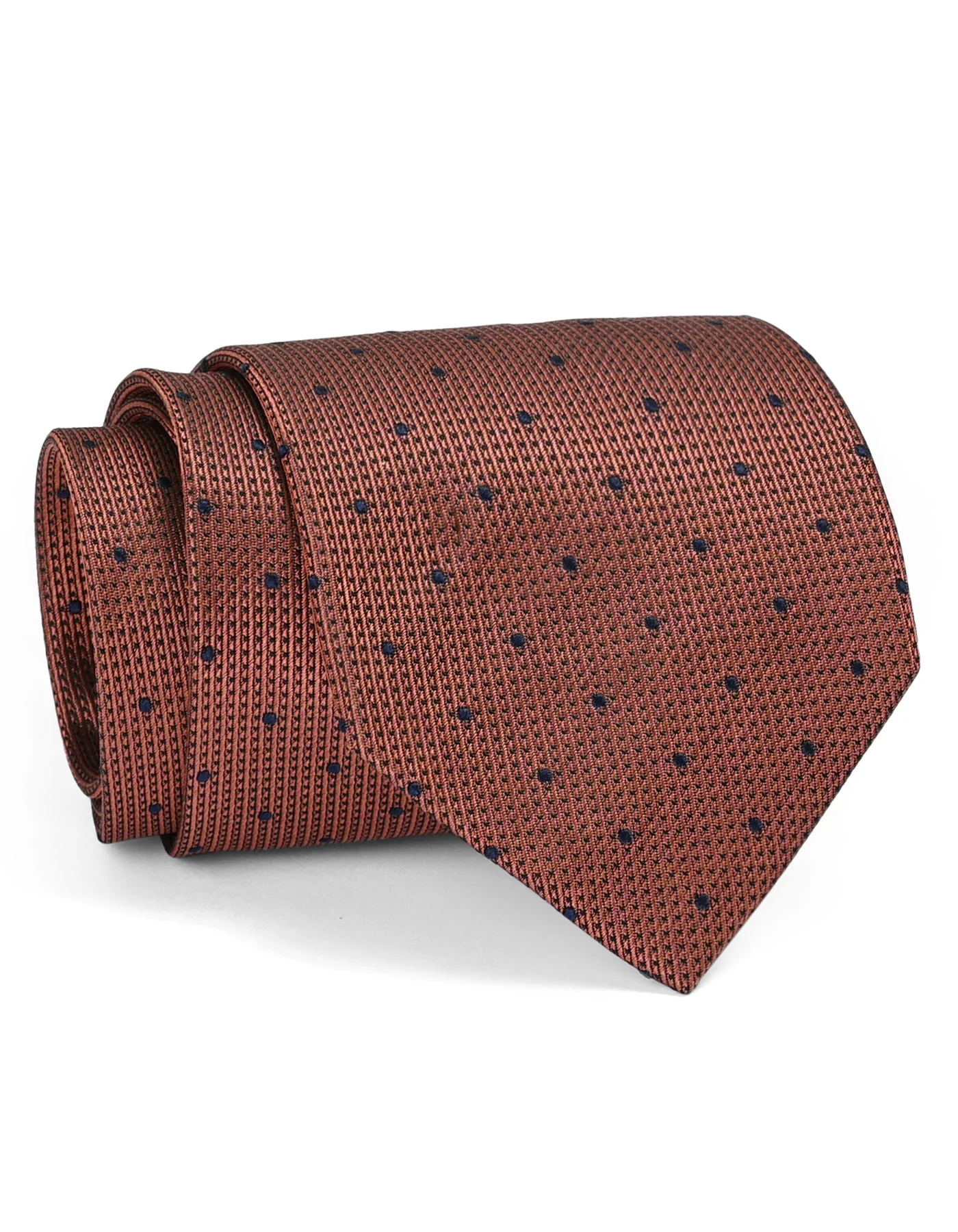 Mustard Dotted Tie