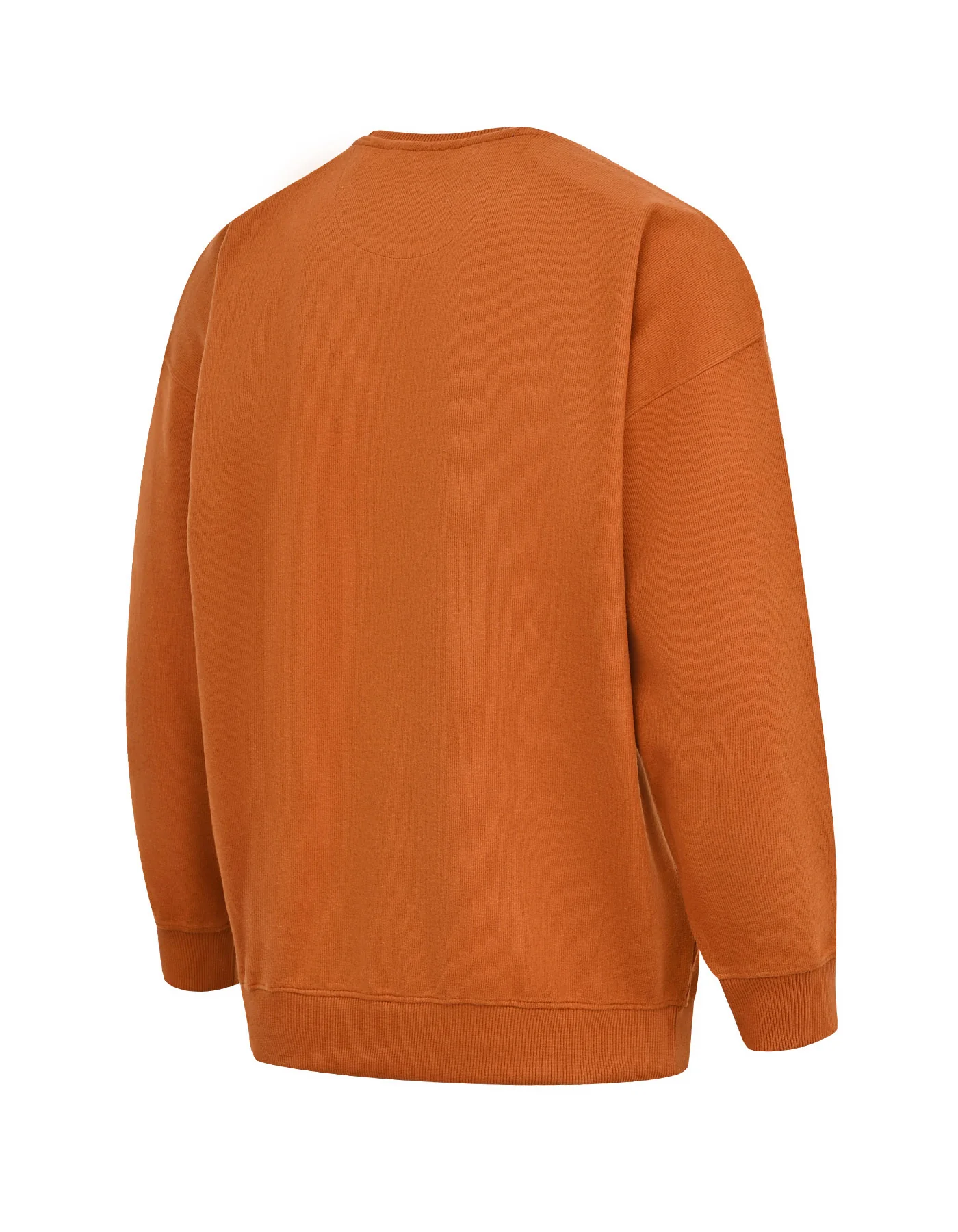 Mustard Plain Relax Fit Sweatshirt - Image 6
