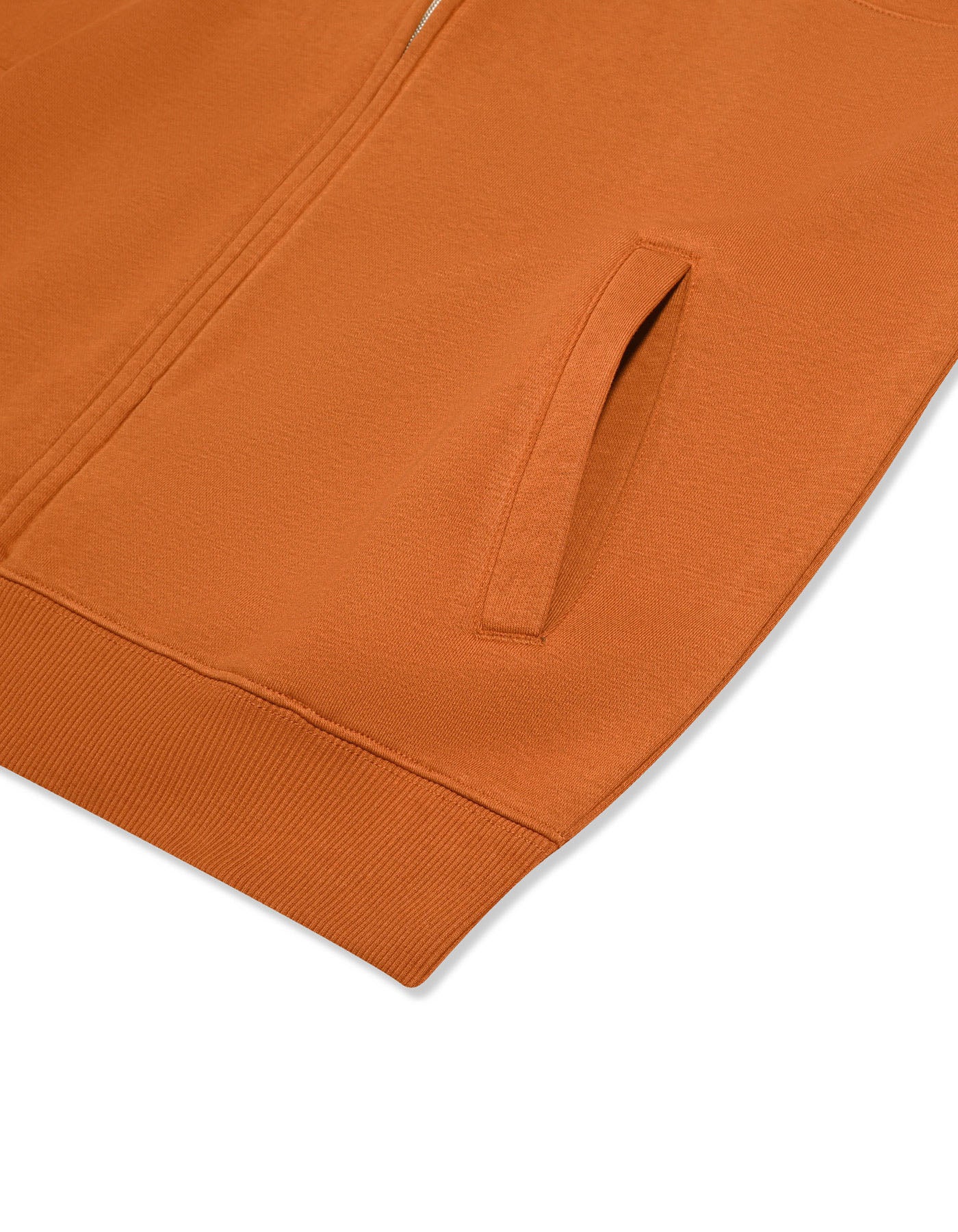 Mustard Texture Full Zipper - Image 5