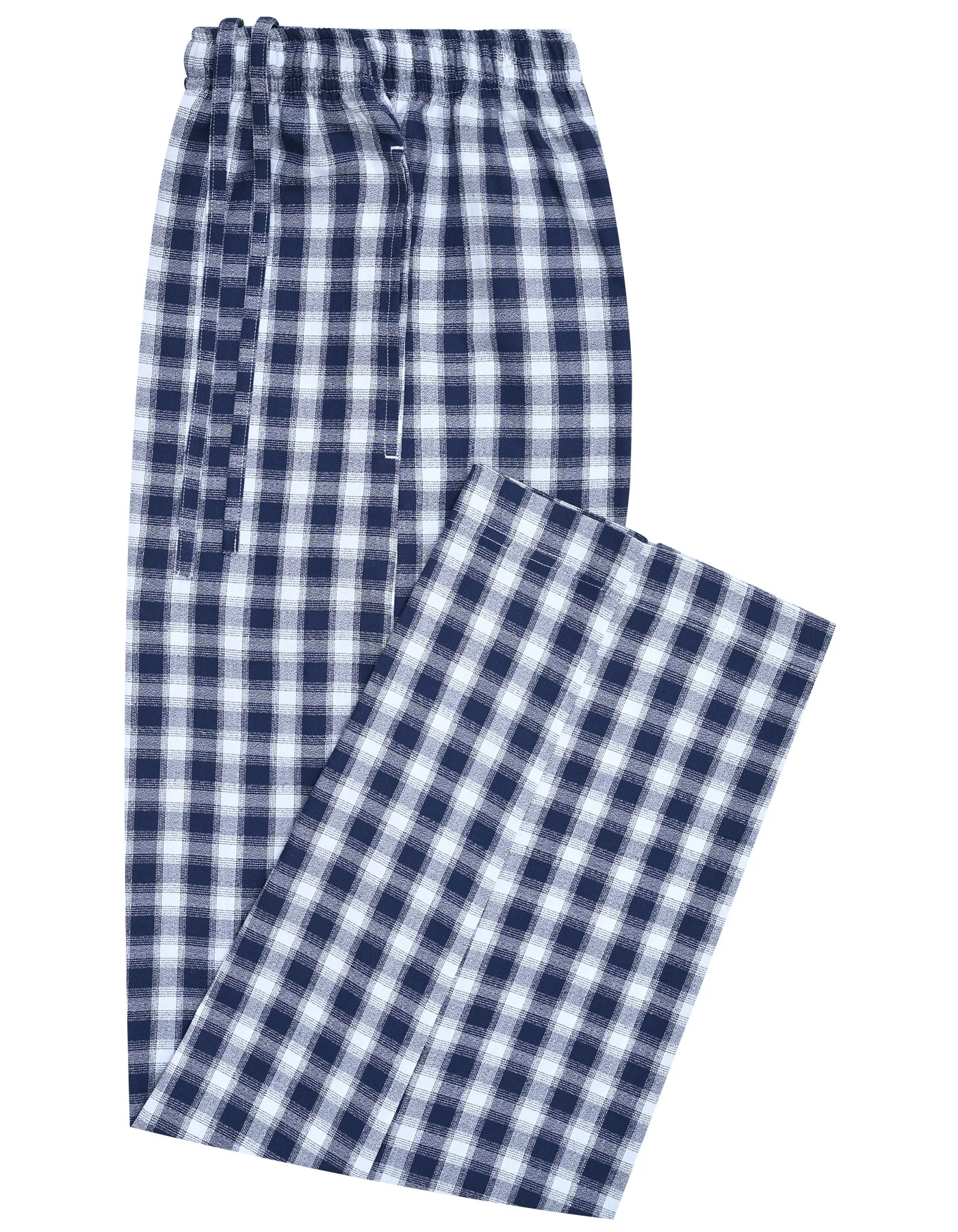 Navy Check Cross Pocket Woven Pajama