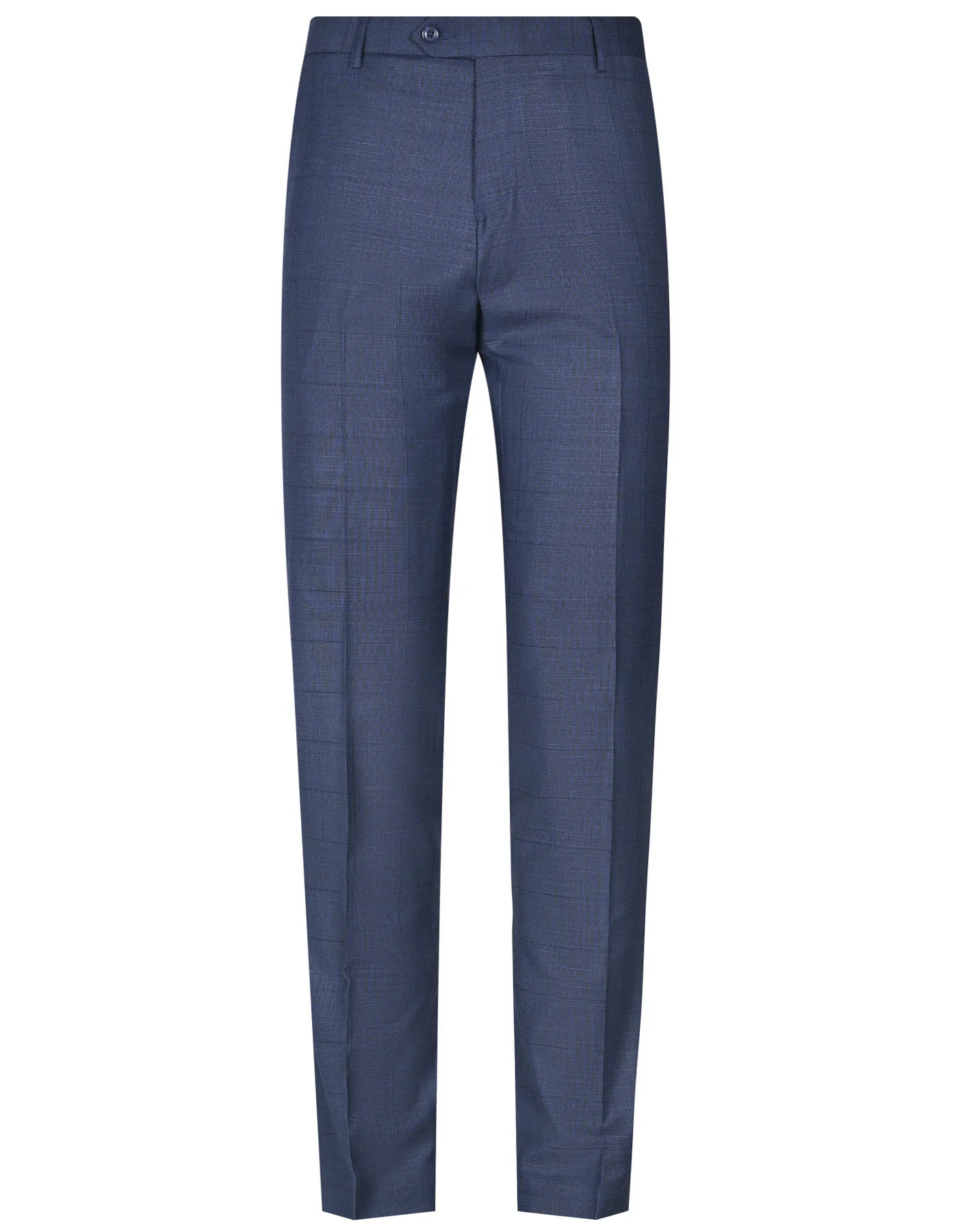 Navy Check Tailored Smart Fit Suit - Image 2