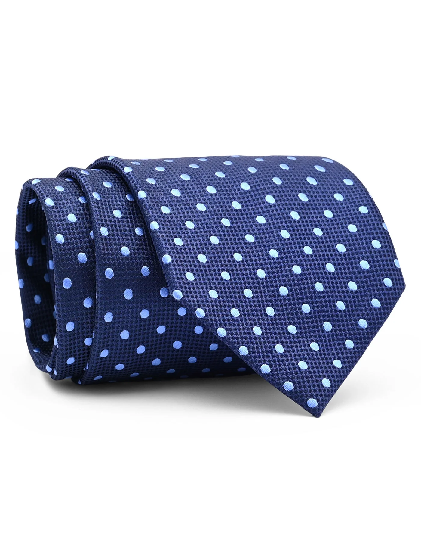 Navy Dotted Tie