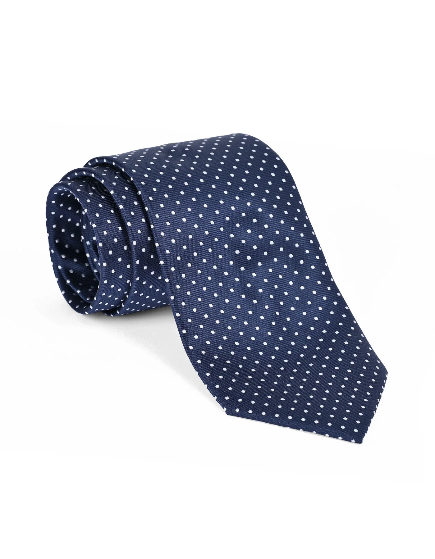 Navy Dotted Tie