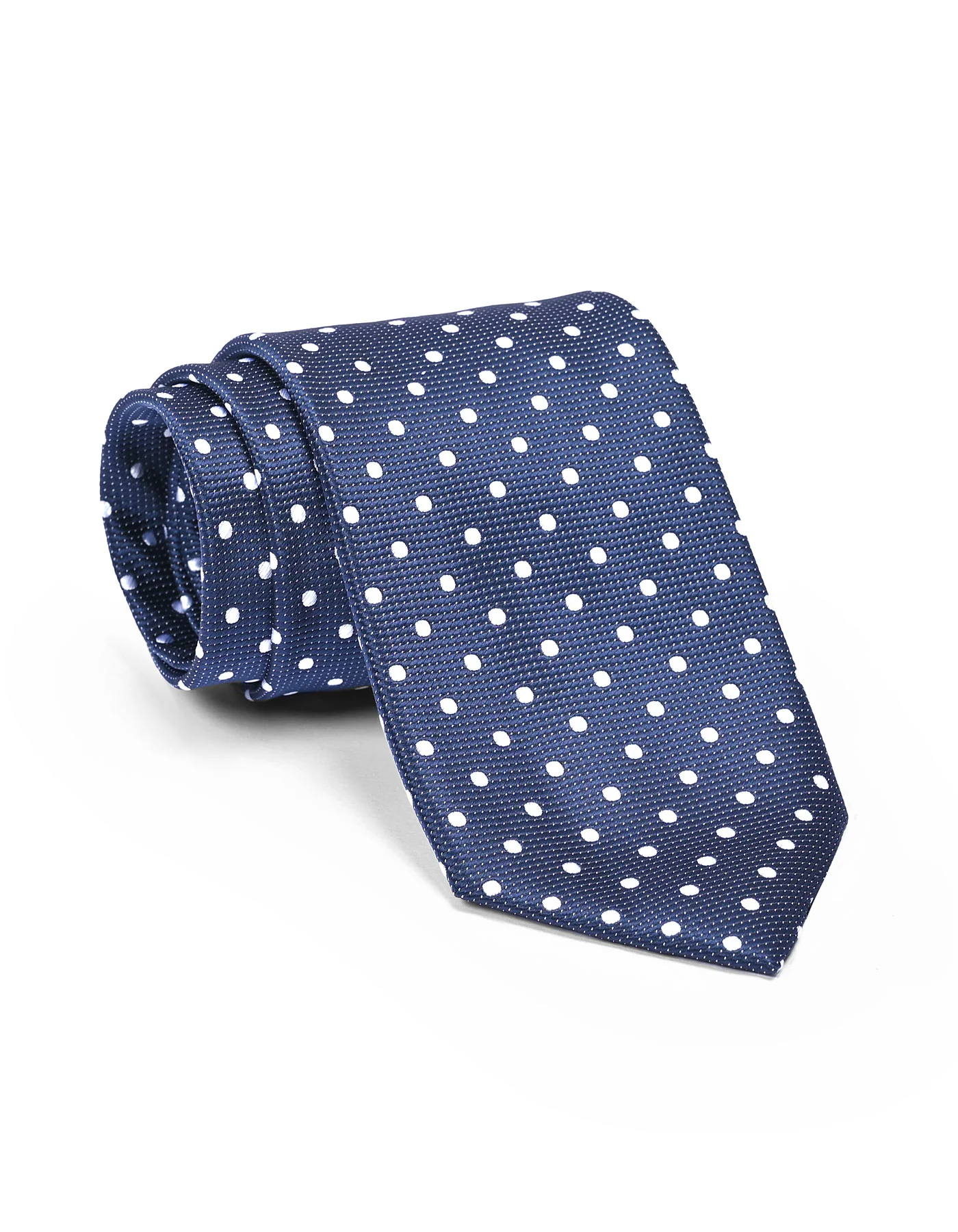 Navy Dotted Tie